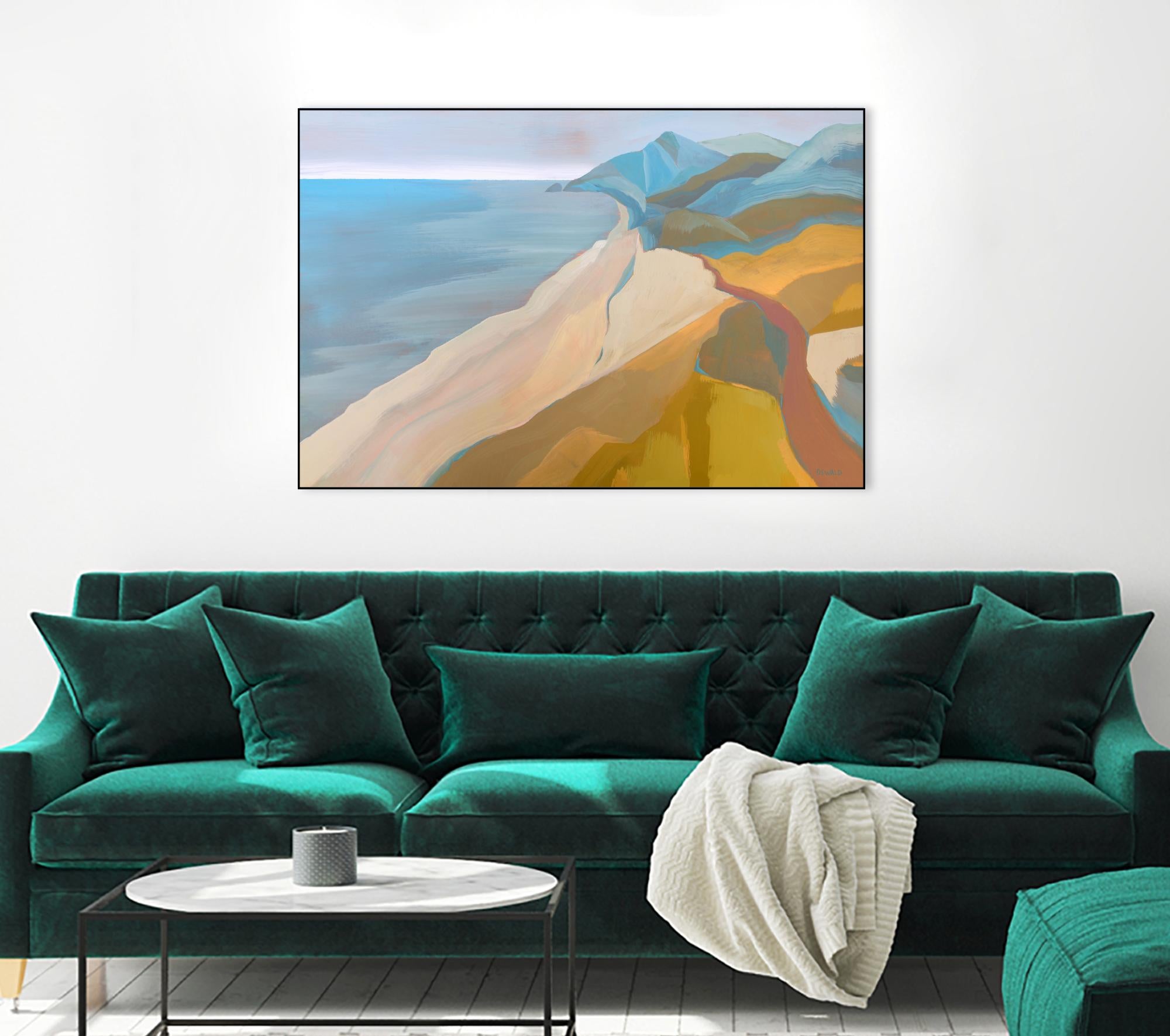 Point Mugu by Pete Oswald on GIANT ART - multicolor landscapes; coastal