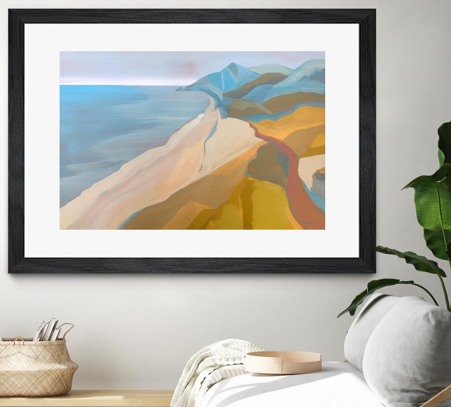 Point Mugu by Pete Oswald on GIANT ART - multicolor landscapes; coastal
