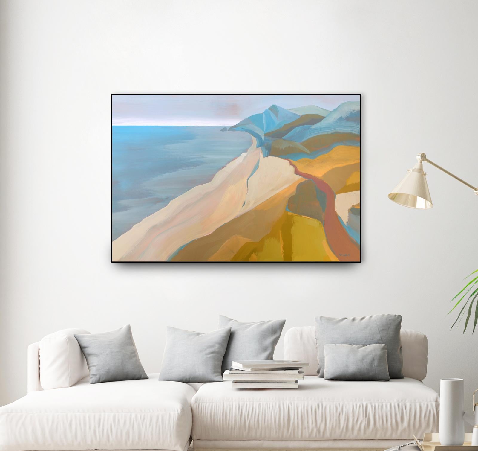 Point Mugu by Pete Oswald on GIANT ART - multicolor landscapes; coastal
