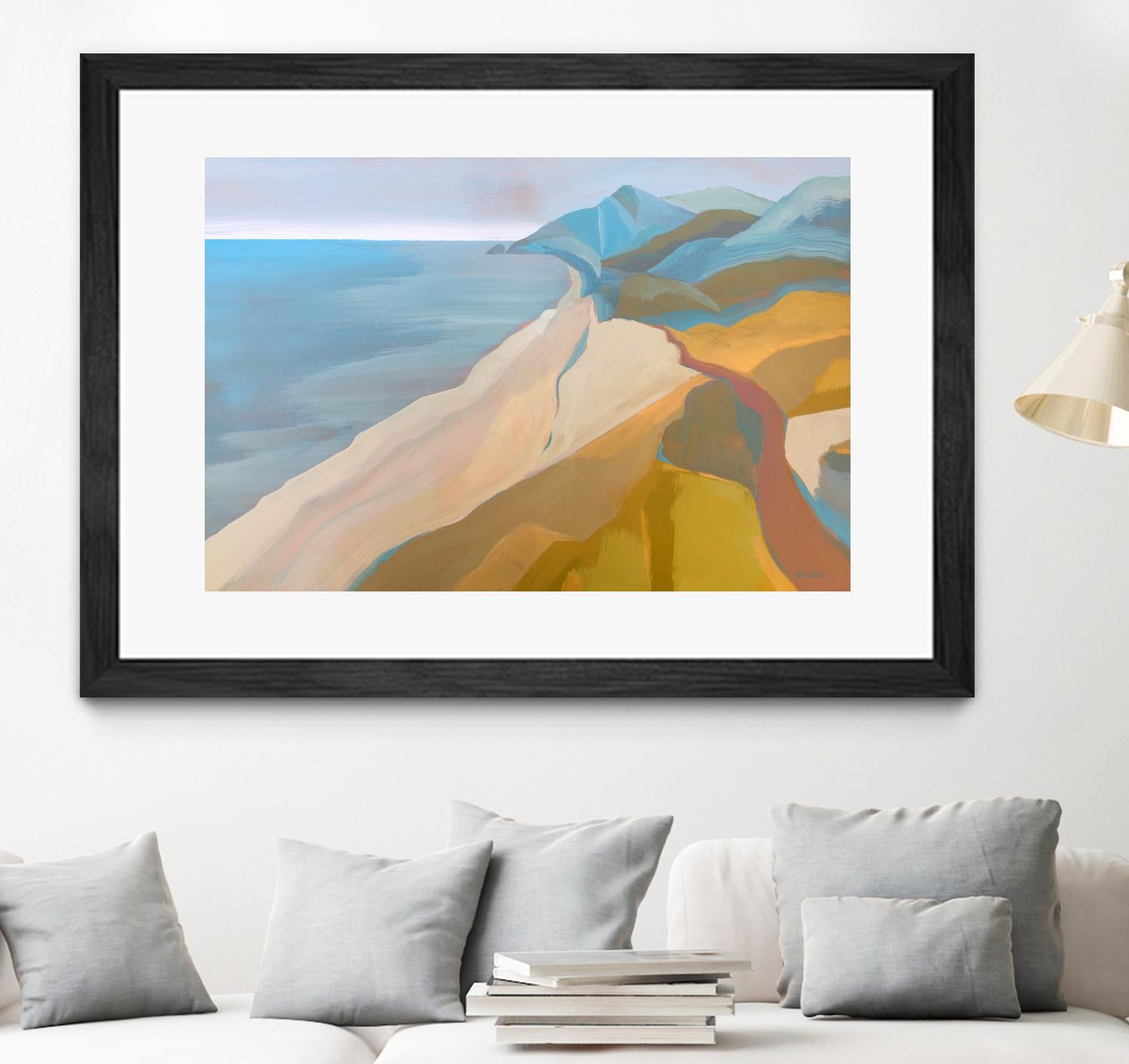 Point Mugu by Pete Oswald on GIANT ART - multicolor landscapes; coastal