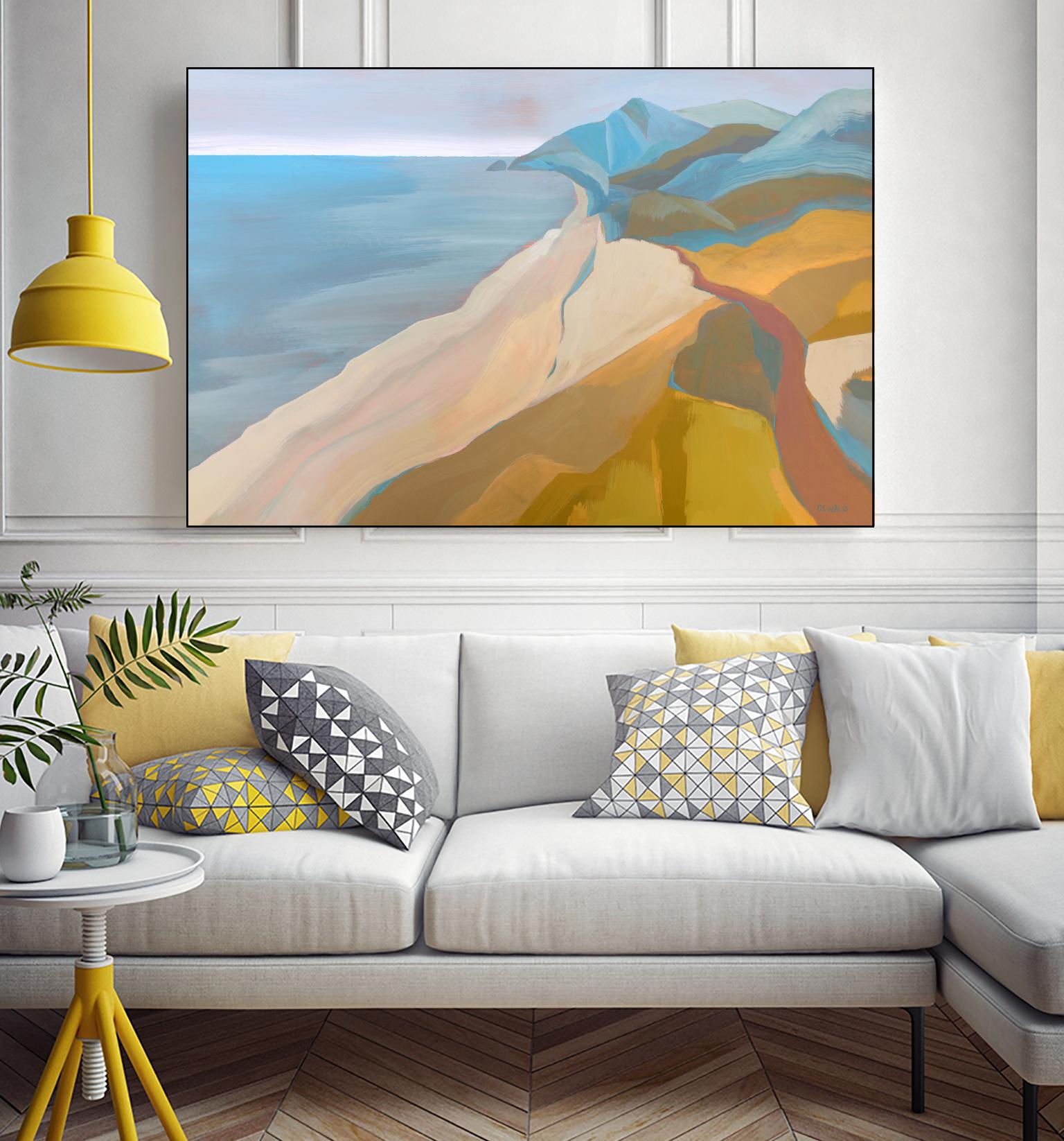 Point Mugu by Pete Oswald on GIANT ART - multicolor landscapes; coastal