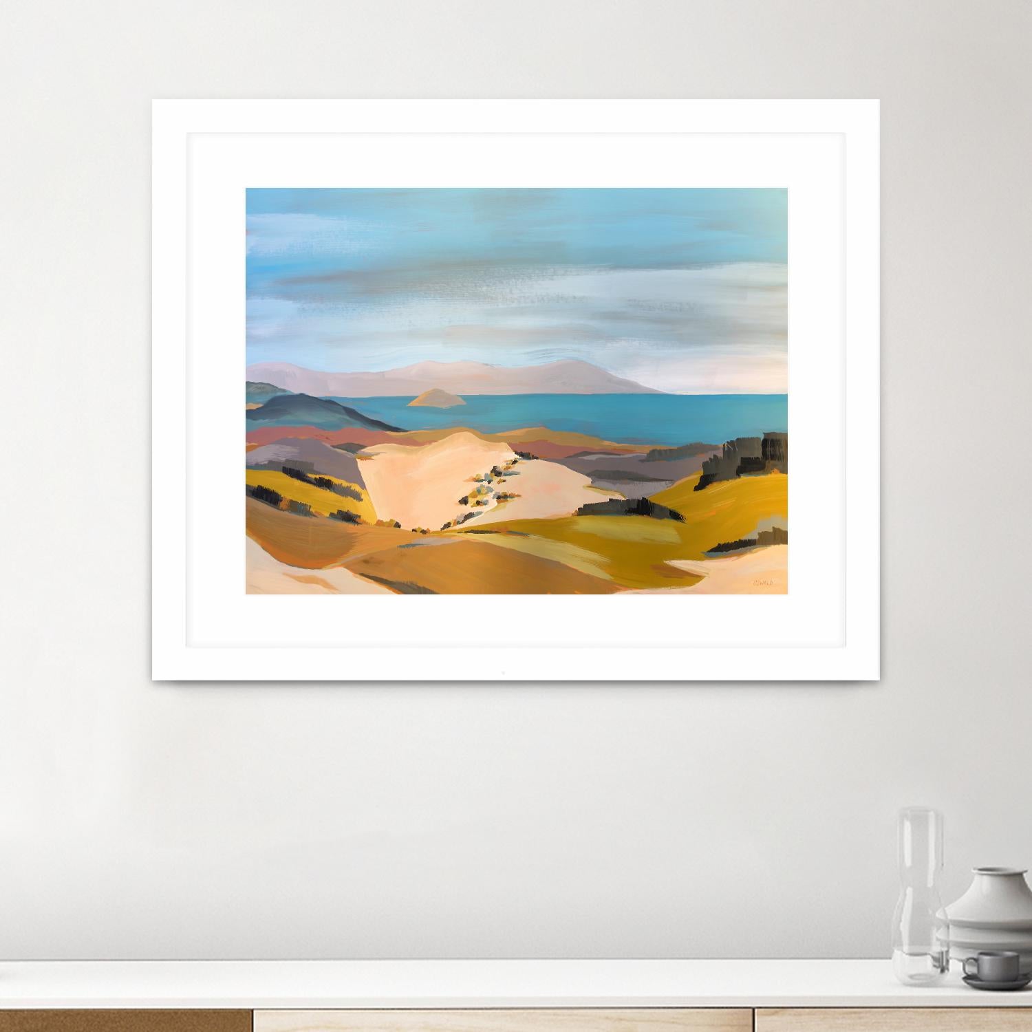 San Luis Obispo by Pete Oswald on GIANT ART - multicolor landscapes; coastal