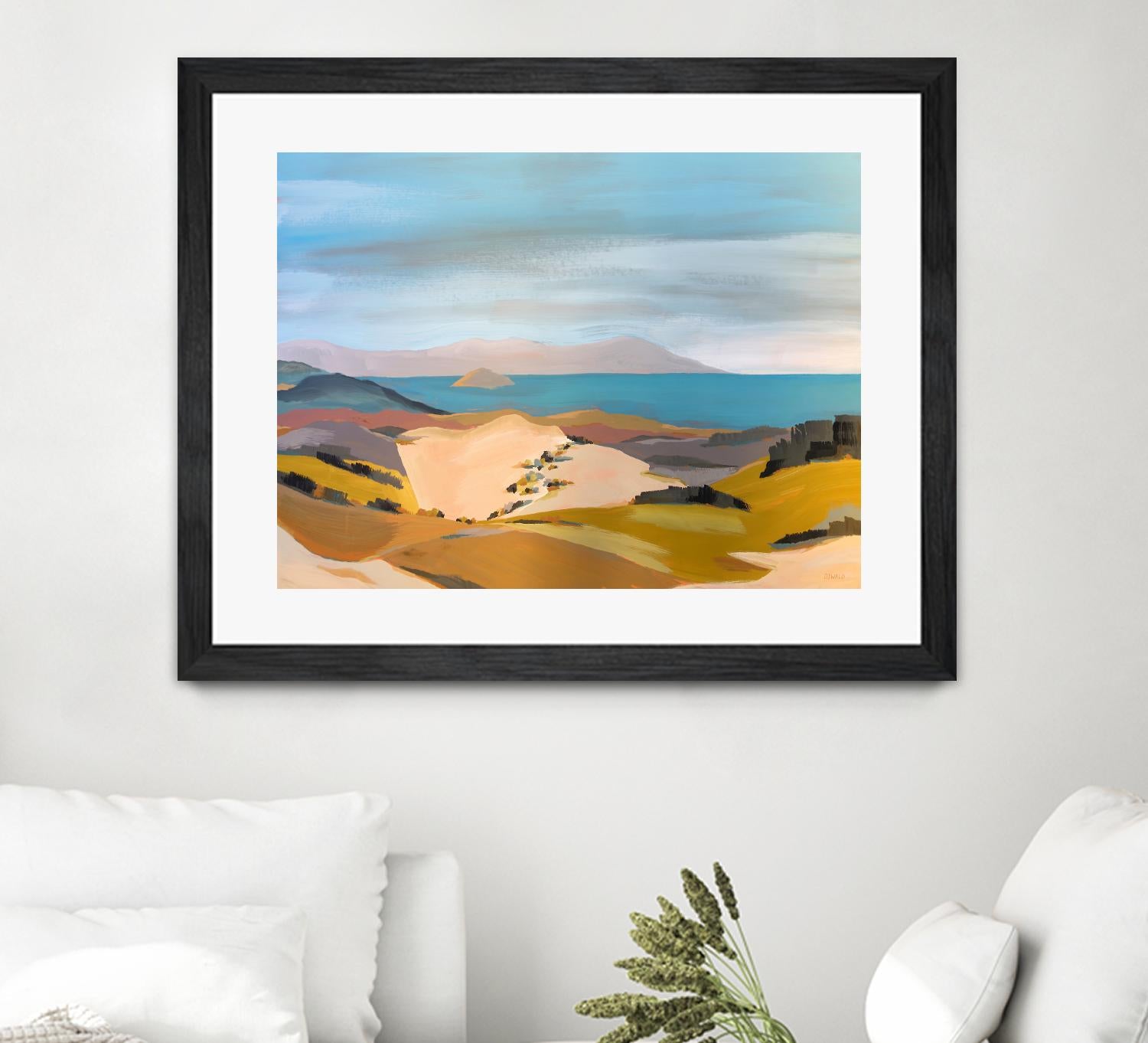 San Luis Obispo by Pete Oswald on GIANT ART - multicolor landscapes; coastal