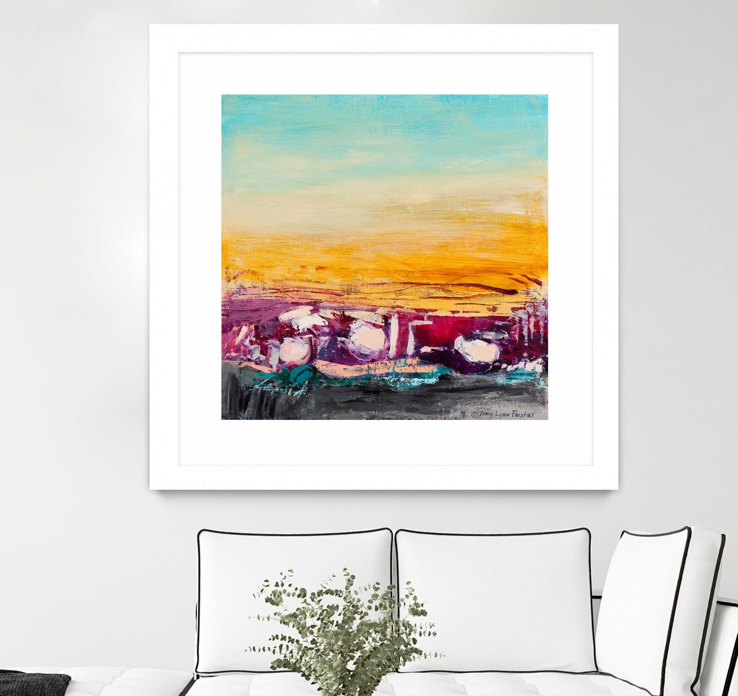 Whispered Wanderlust II by Tracy Lynn Pristas on GIANT ART - multicolor abstracts; contemporary