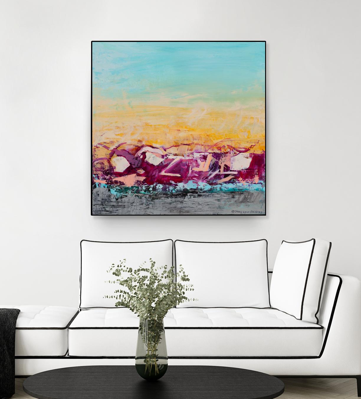 Whispered Wanderlust III by Tracy Lynn Pristas on GIANT ART - multicolor abstracts; contemporary