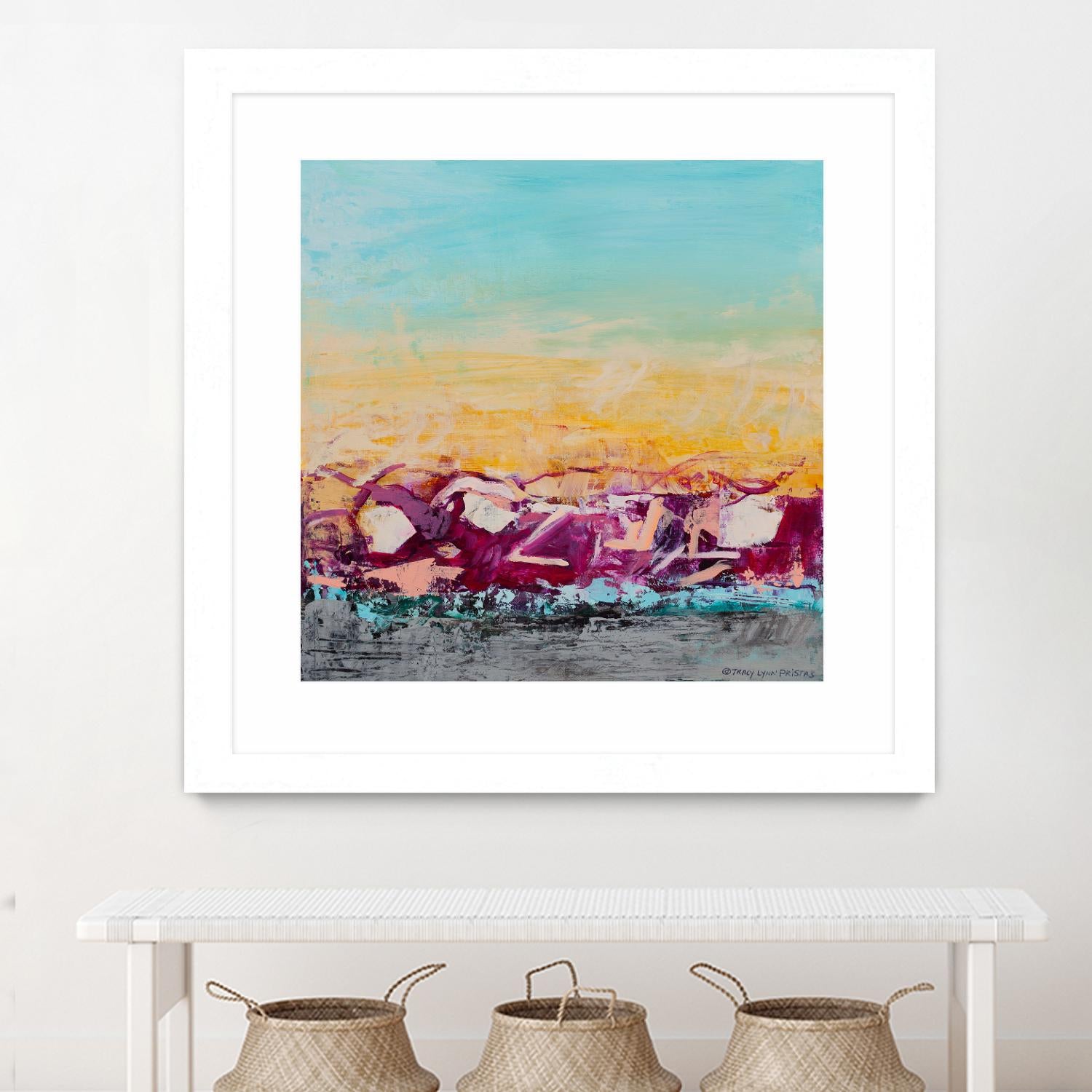 Whispered Wanderlust III by Tracy Lynn Pristas on GIANT ART - multicolor abstracts; contemporary