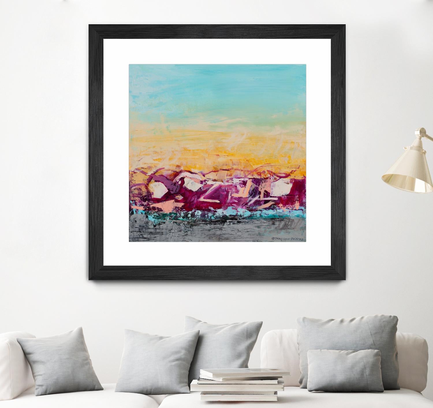 Whispered Wanderlust III by Tracy Lynn Pristas on GIANT ART - multicolor abstracts; contemporary