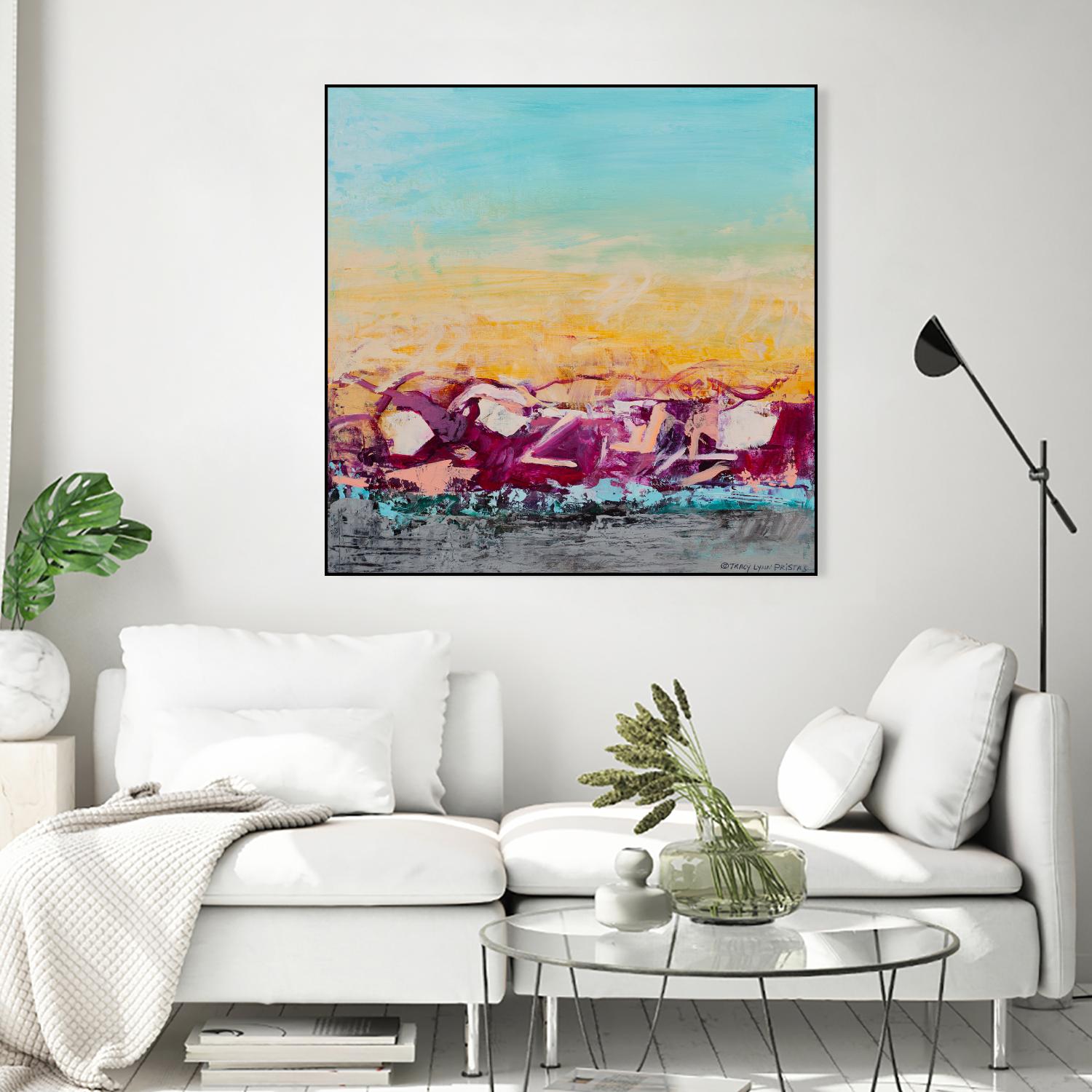 Whispered Wanderlust III by Tracy Lynn Pristas on GIANT ART - multicolor abstracts; contemporary