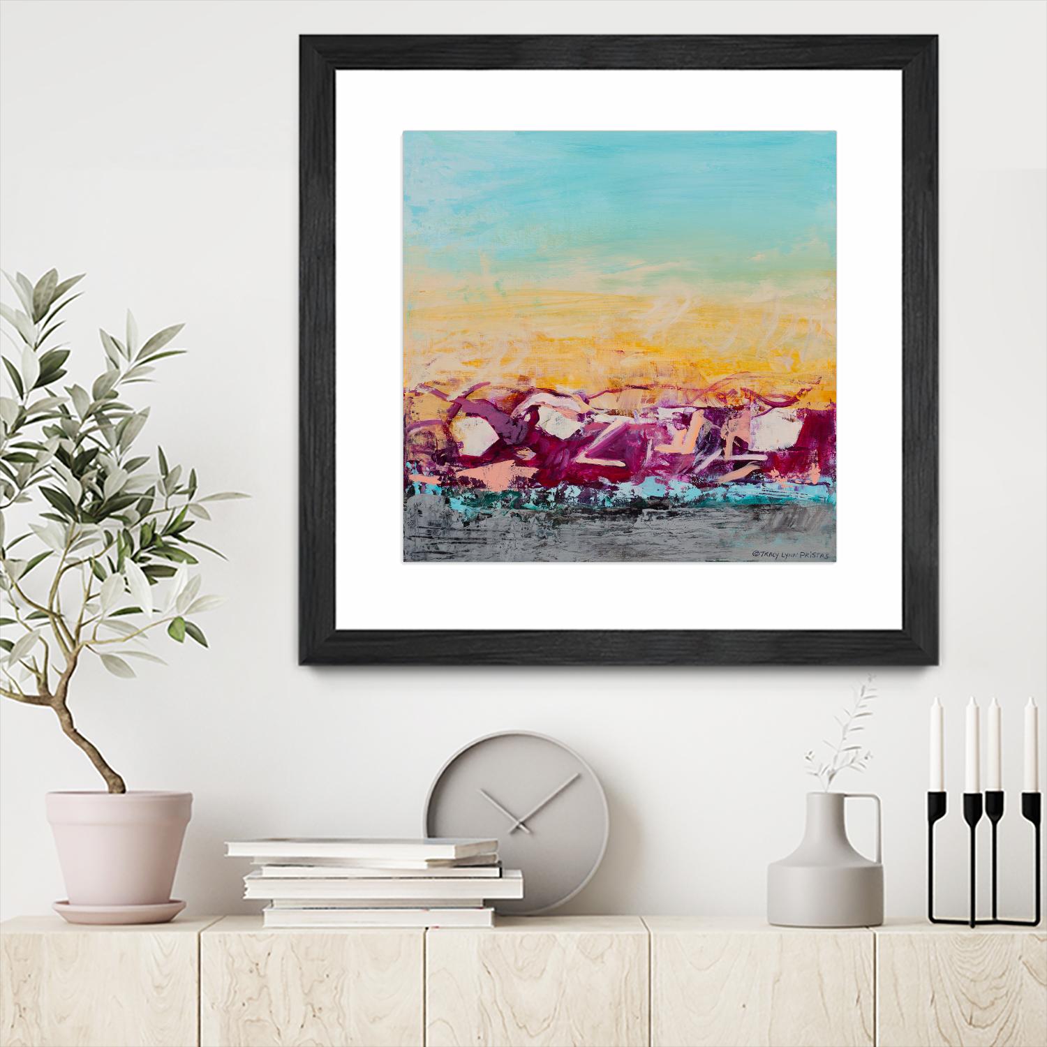 Whispered Wanderlust III by Tracy Lynn Pristas on GIANT ART - multicolor abstracts; contemporary