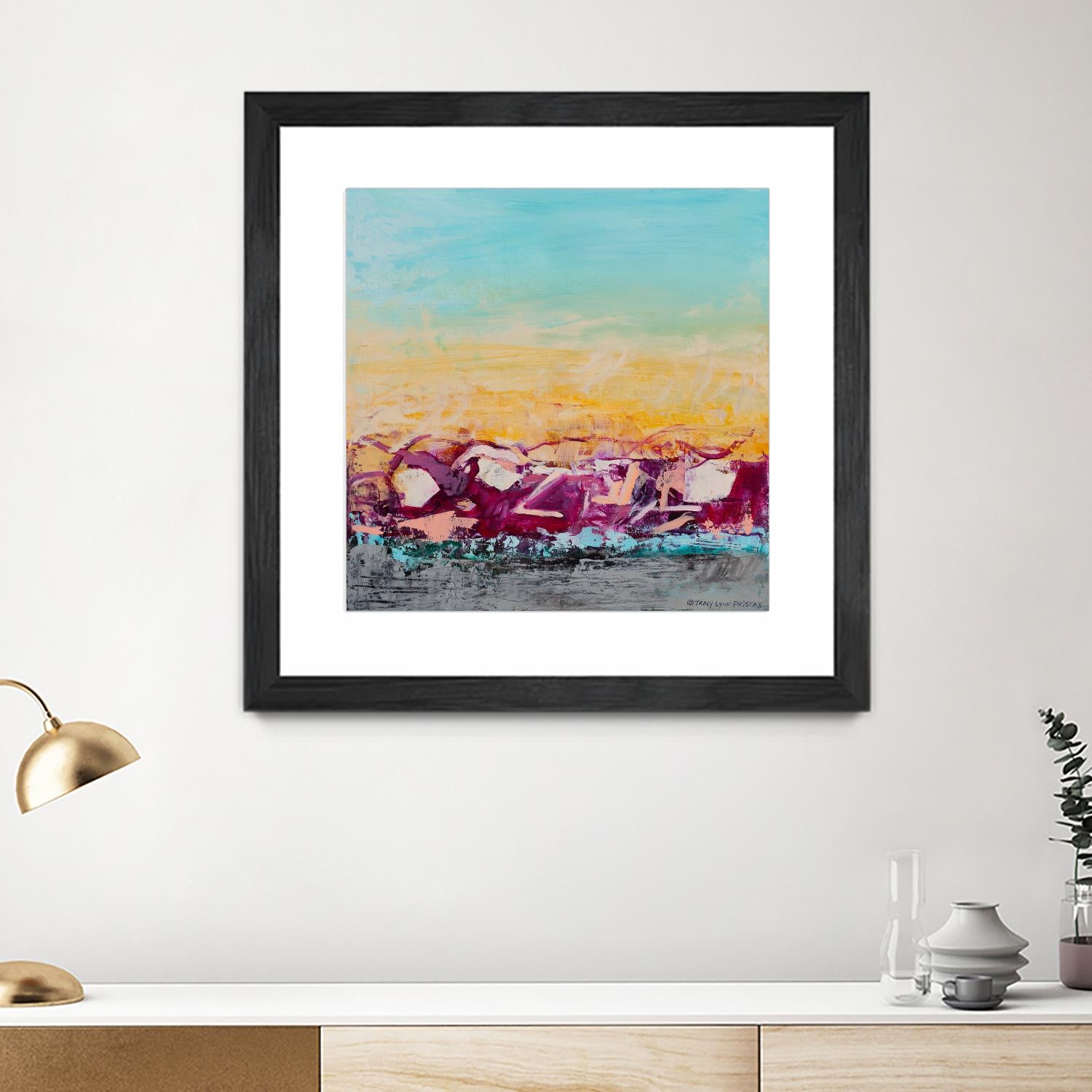 Whispered Wanderlust III by Tracy Lynn Pristas on GIANT ART - multicolor abstracts; contemporary