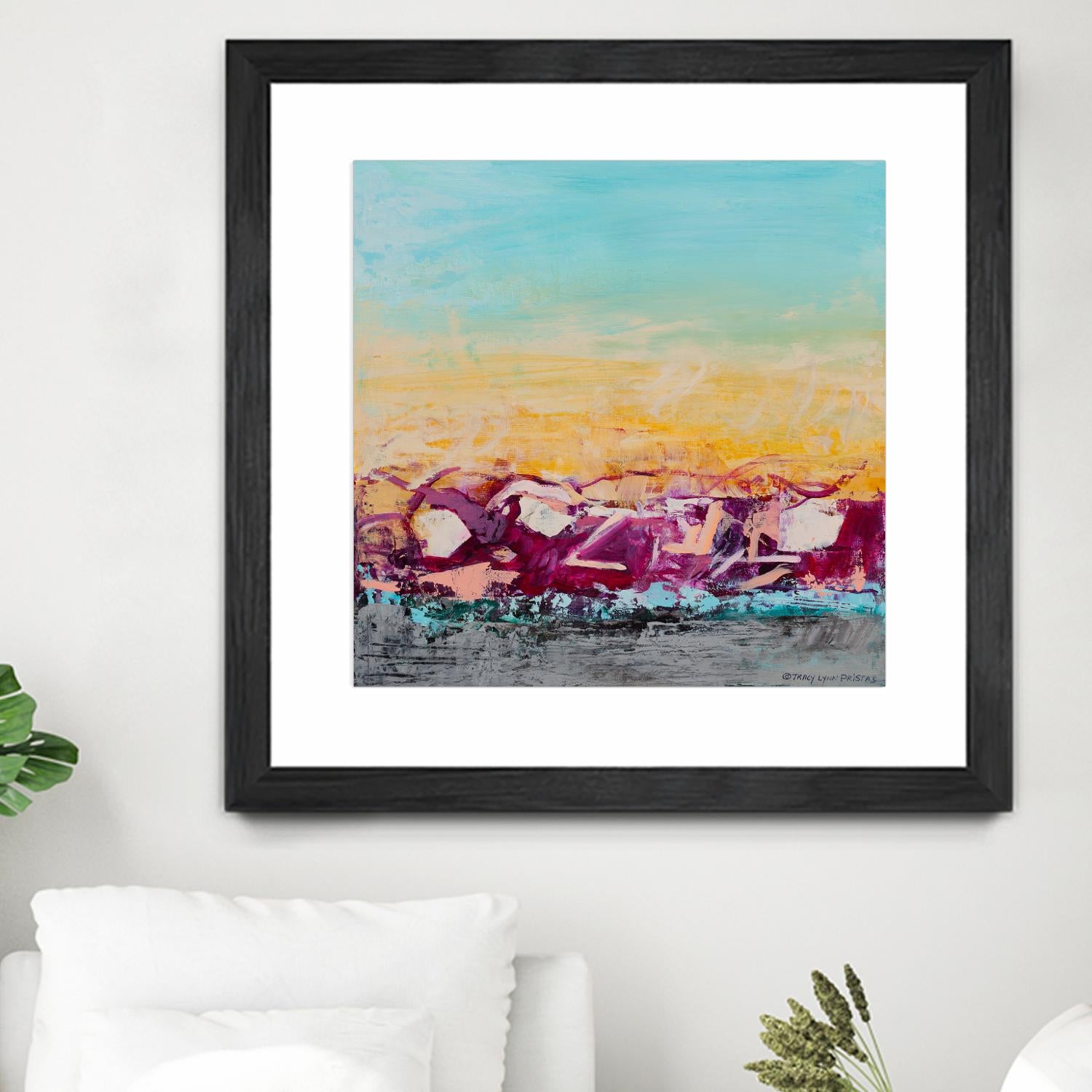 Whispered Wanderlust III by Tracy Lynn Pristas on GIANT ART - multicolor abstracts; contemporary