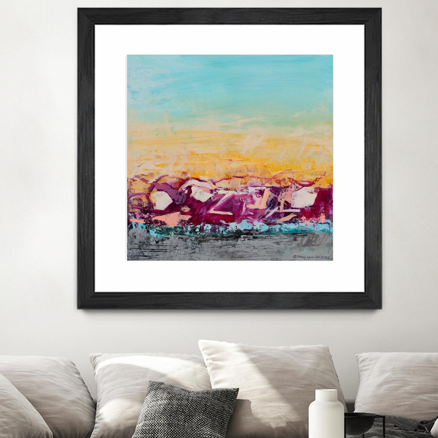 Whispered Wanderlust III by Tracy Lynn Pristas on GIANT ART - multicolor abstracts; contemporary