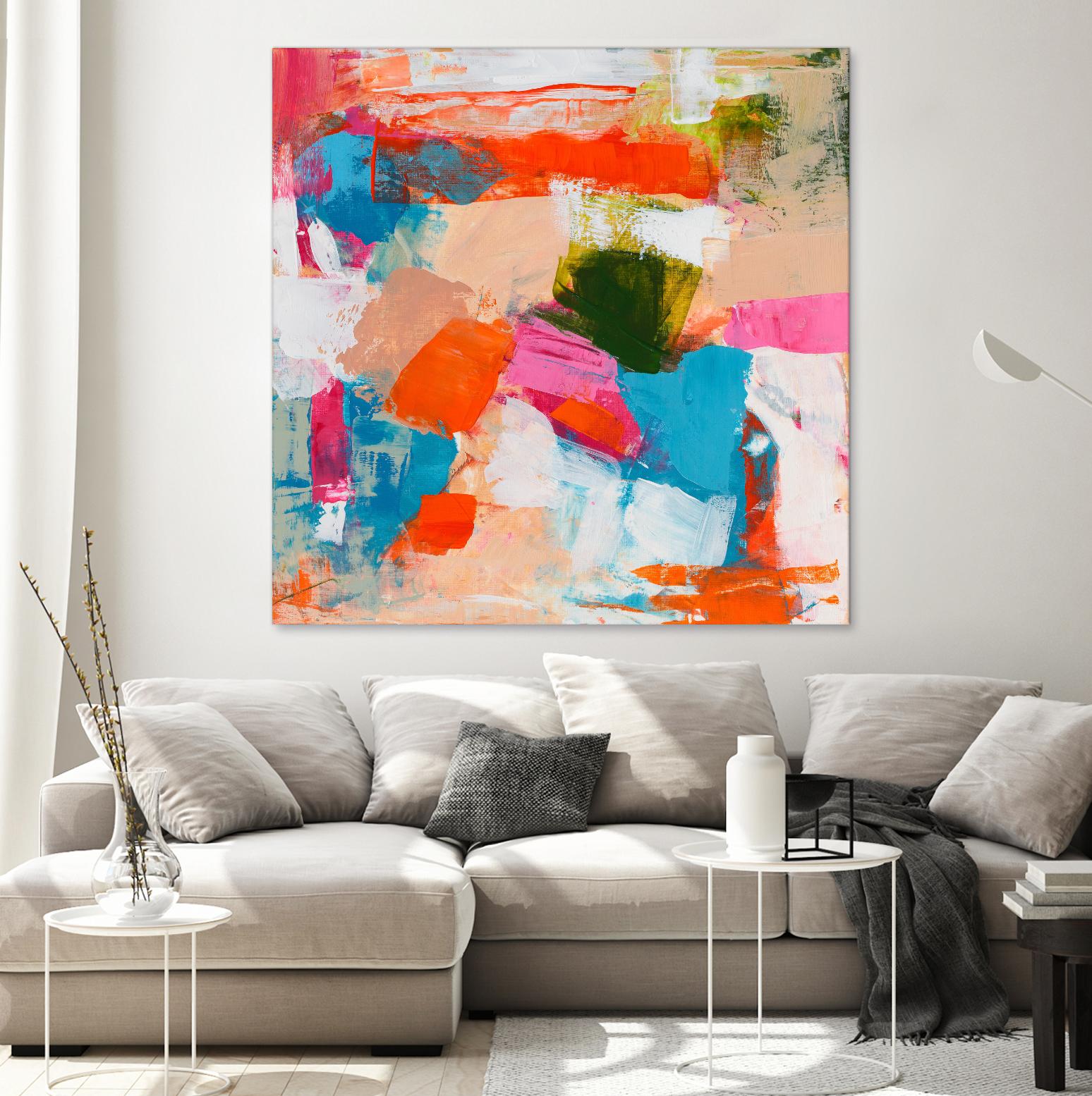Immersed Sequence II by Tracy Lynn Pristas on GIANT ART - multicolor abstracts; contemporary
