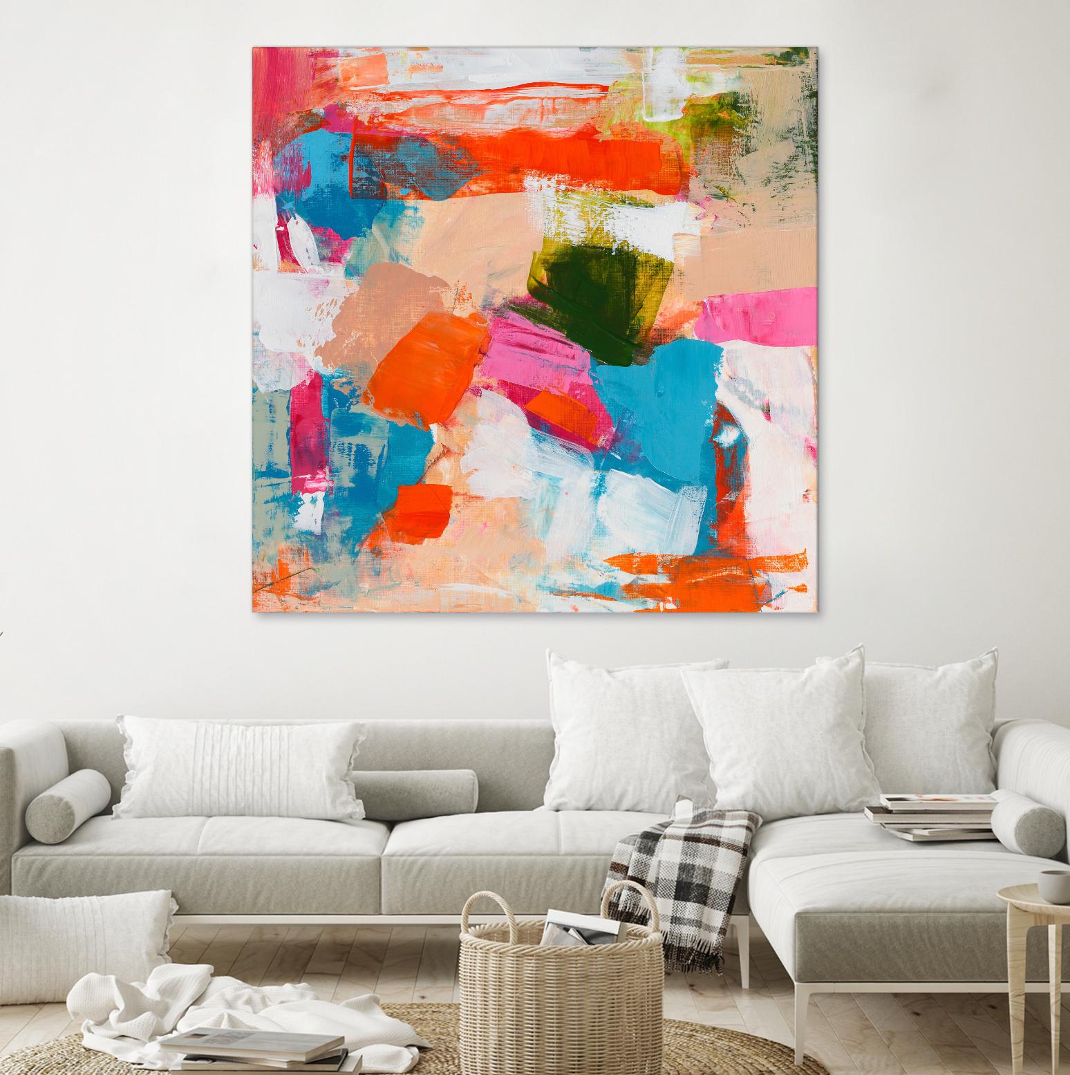Immersed Sequence II by Tracy Lynn Pristas on GIANT ART - multicolor abstracts; contemporary