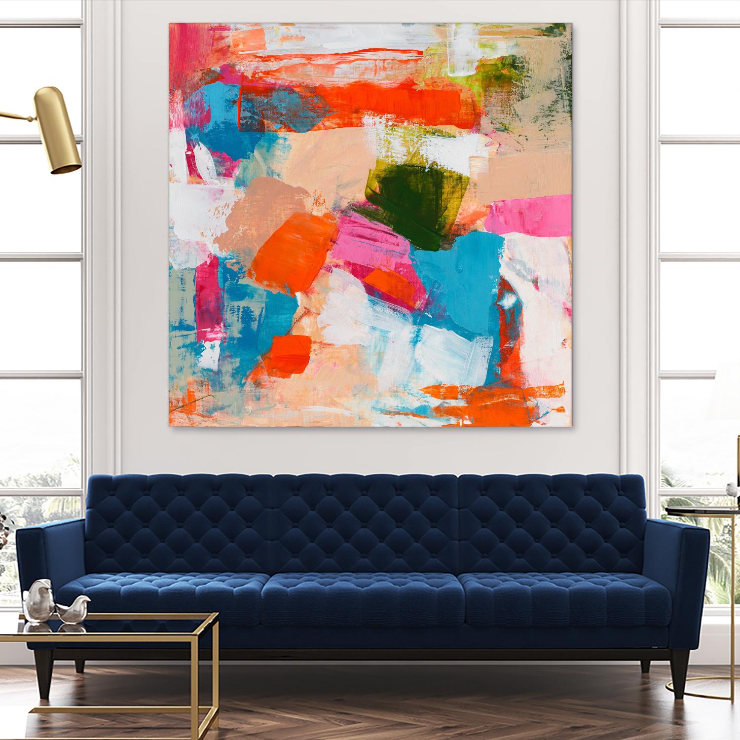 Immersed Sequence II by Tracy Lynn Pristas on GIANT ART - multicolor abstracts; contemporary