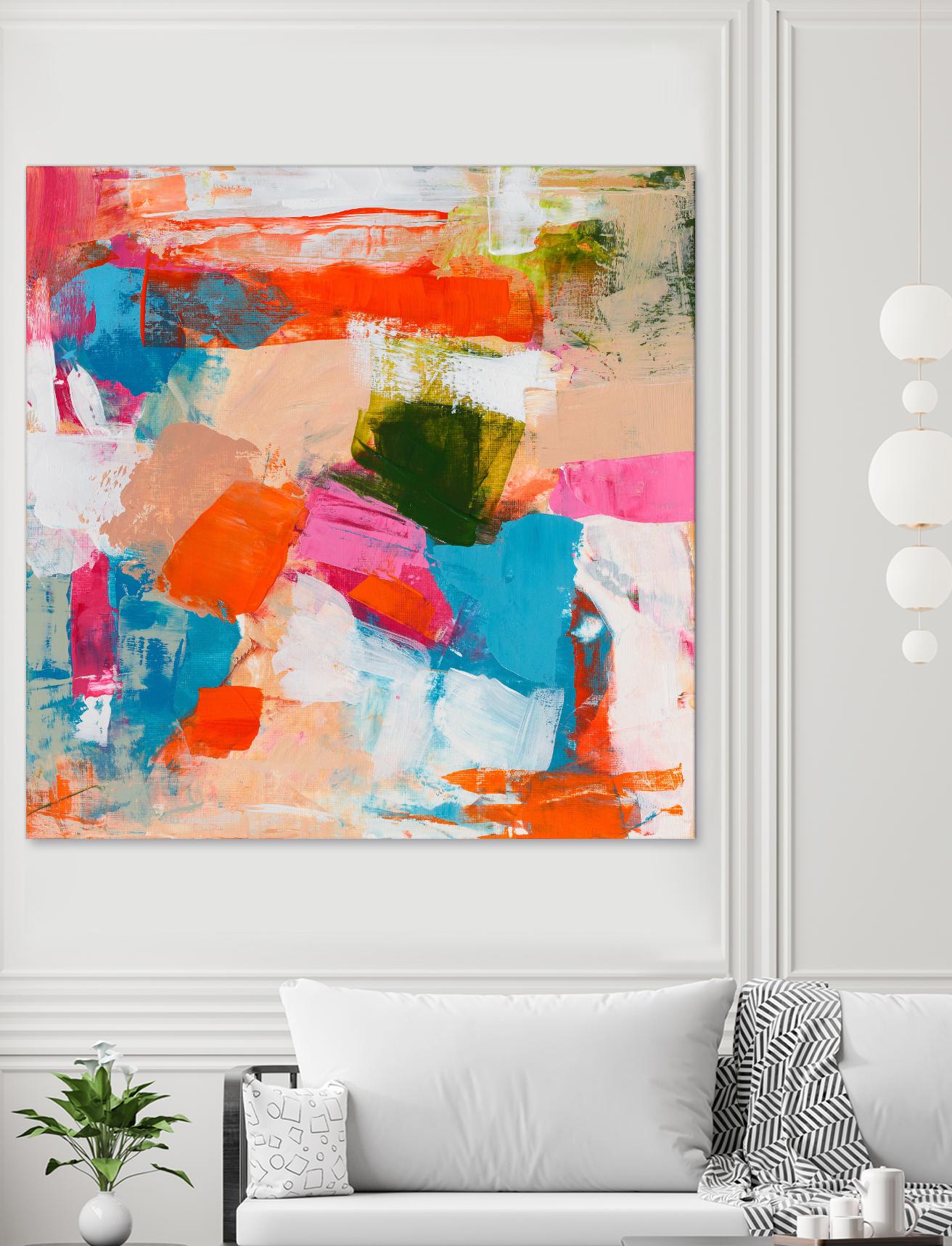 Immersed Sequence II by Tracy Lynn Pristas on GIANT ART - multicolor abstracts; contemporary