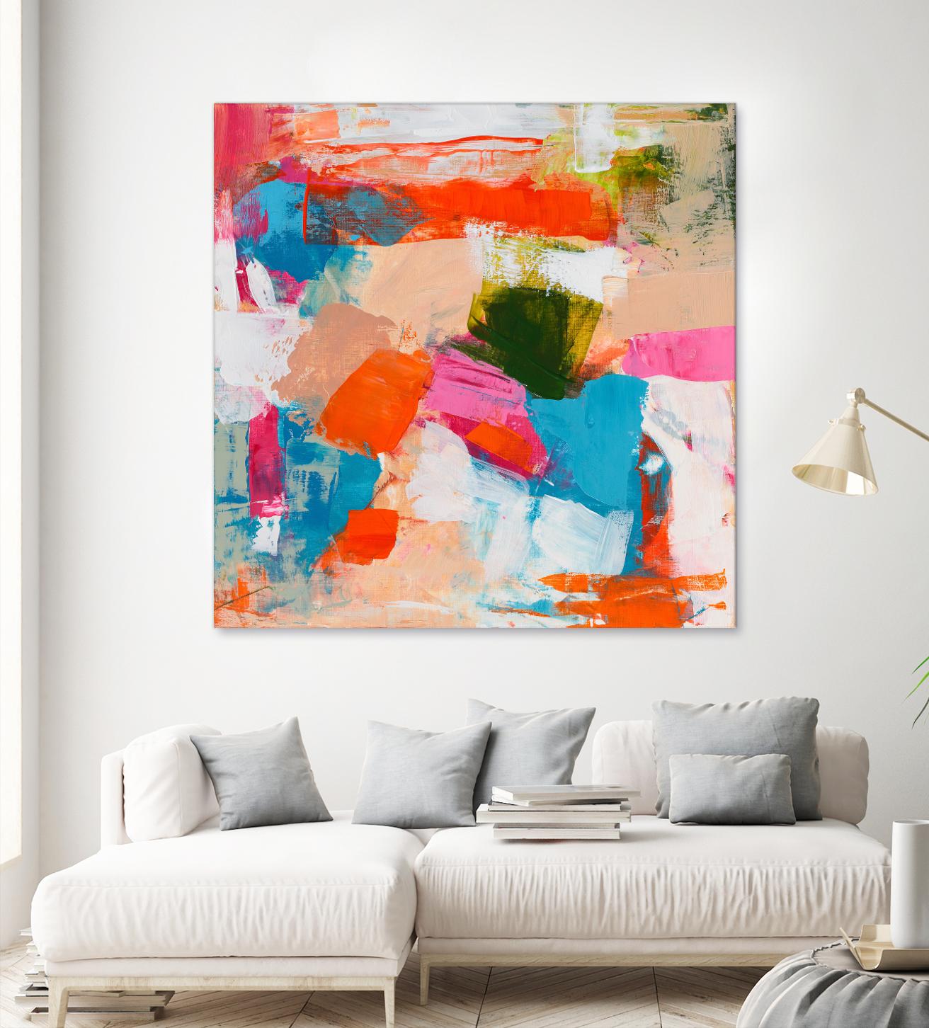 Immersed Sequence II by Tracy Lynn Pristas on GIANT ART - multicolor abstracts; contemporary