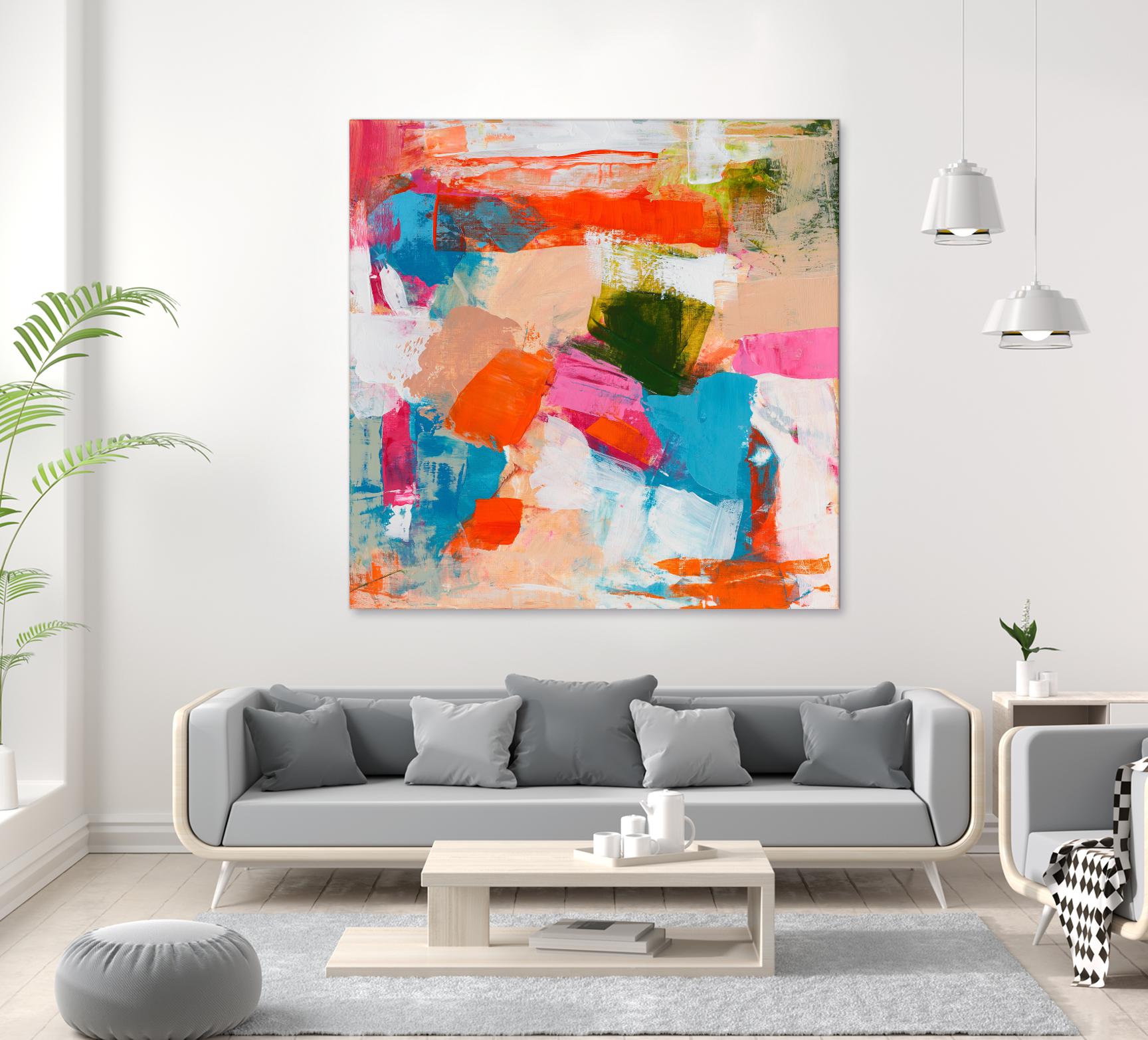 Immersed Sequence II by Tracy Lynn Pristas on GIANT ART - multicolor abstracts; contemporary