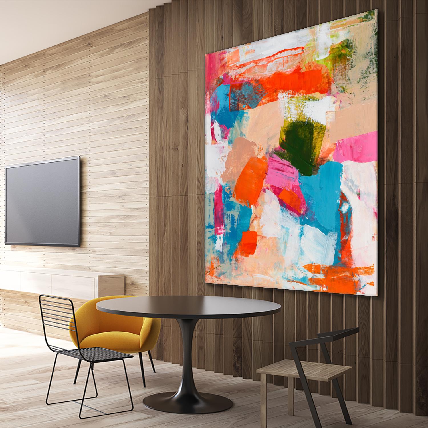 Immersed Sequence II by Tracy Lynn Pristas on GIANT ART - multicolor abstracts; contemporary
