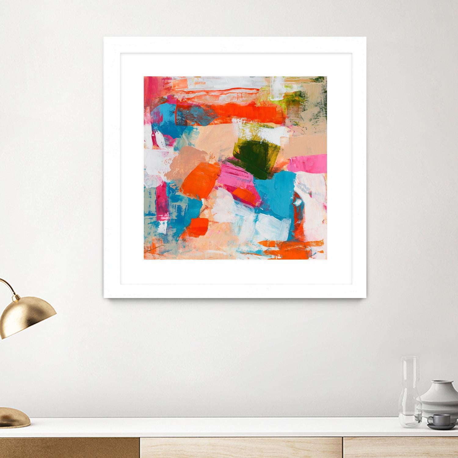 Immersed Sequence II by Tracy Lynn Pristas on GIANT ART - multicolor abstracts; contemporary