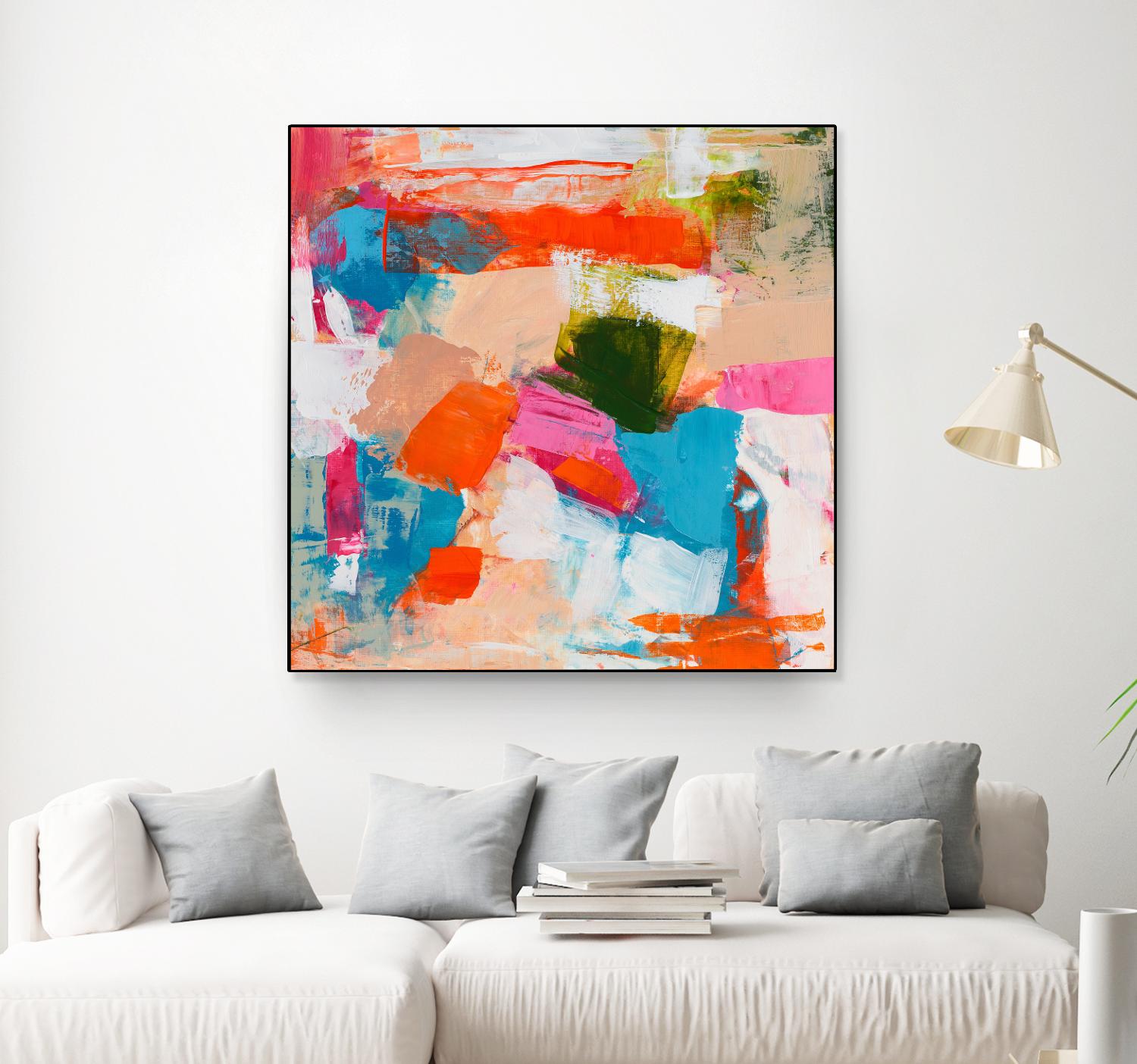 Immersed Sequence II by Tracy Lynn Pristas on GIANT ART - multicolor abstracts; contemporary