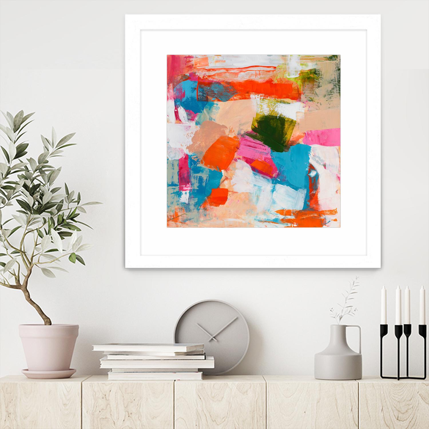 Immersed Sequence II by Tracy Lynn Pristas on GIANT ART - multicolor abstracts; contemporary