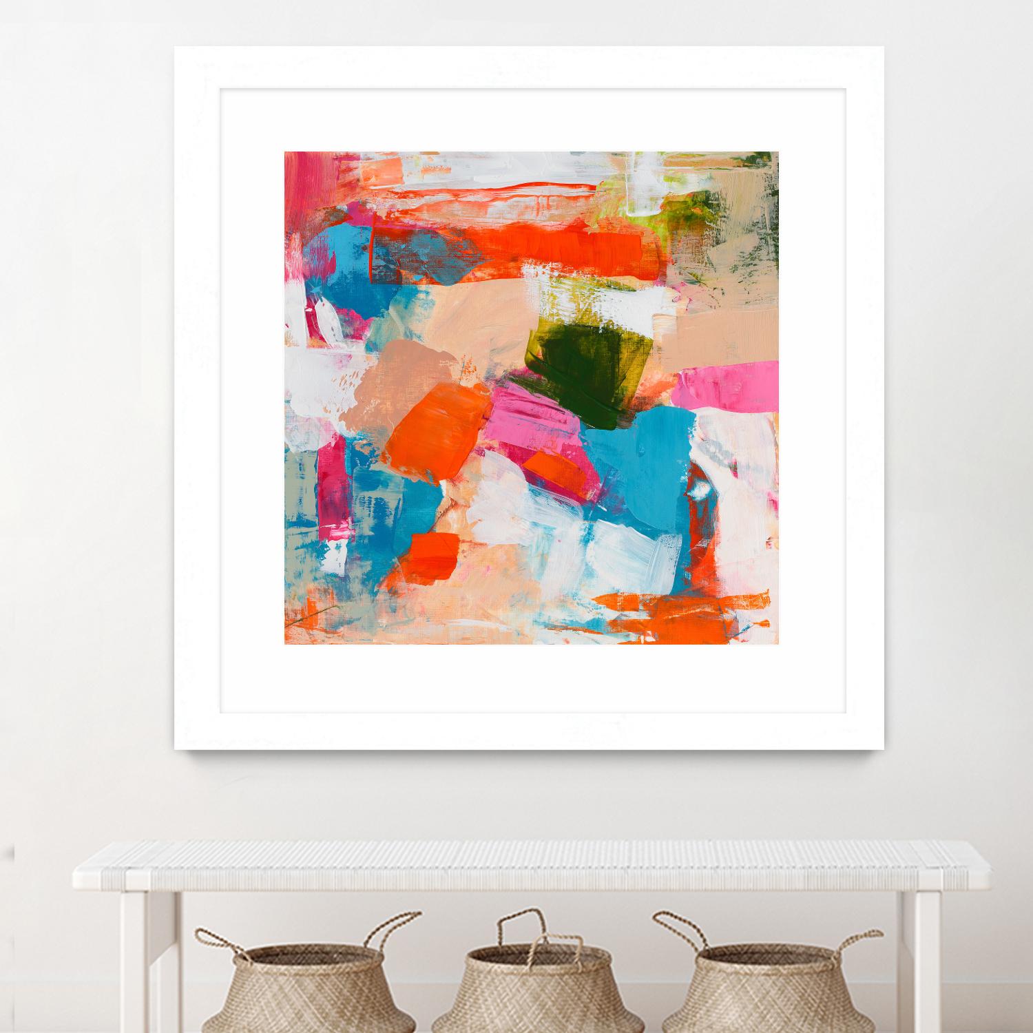 Immersed Sequence II by Tracy Lynn Pristas on GIANT ART - multicolor abstracts; contemporary