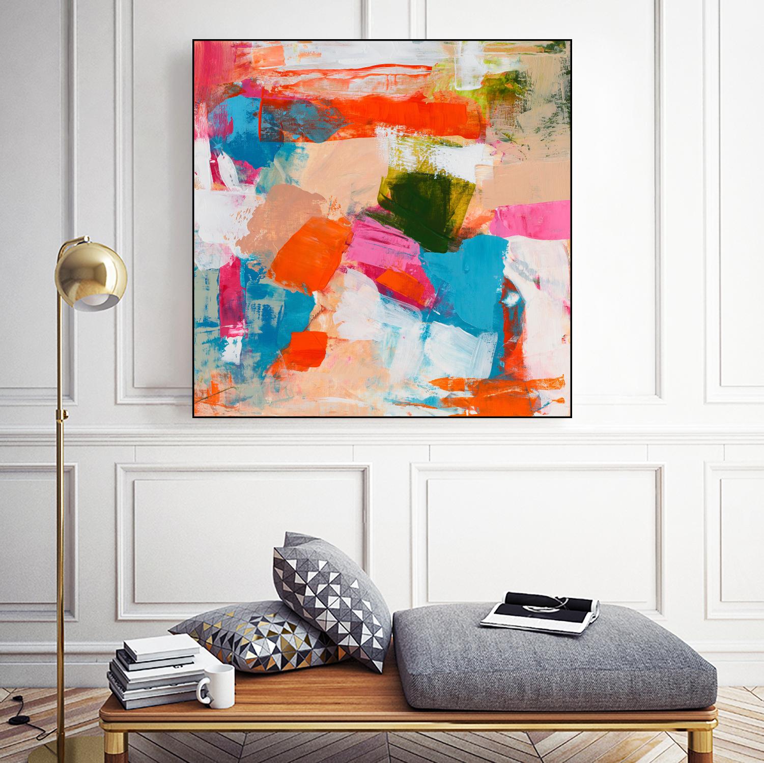 Immersed Sequence II by Tracy Lynn Pristas on GIANT ART - multicolor abstracts; contemporary