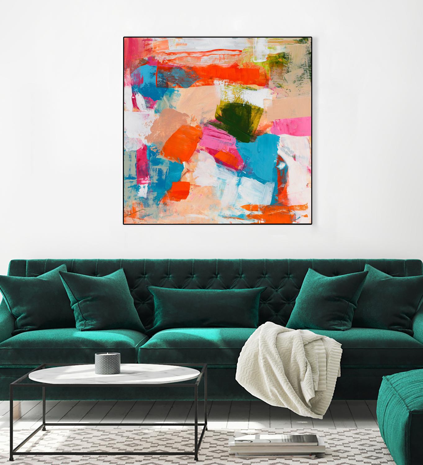 Immersed Sequence II by Tracy Lynn Pristas on GIANT ART - multicolor abstracts; contemporary