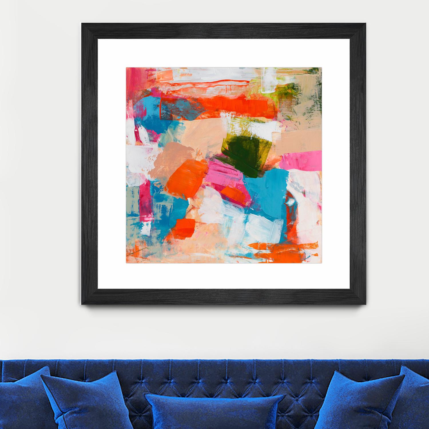 Immersed Sequence II by Tracy Lynn Pristas on GIANT ART - multicolor abstracts; contemporary