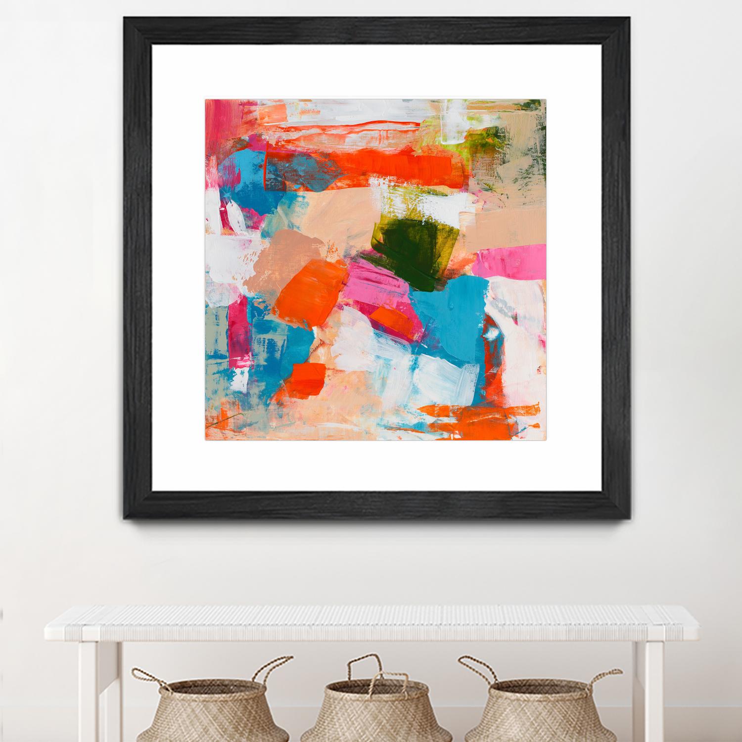 Immersed Sequence II by Tracy Lynn Pristas on GIANT ART - multicolor abstracts; contemporary