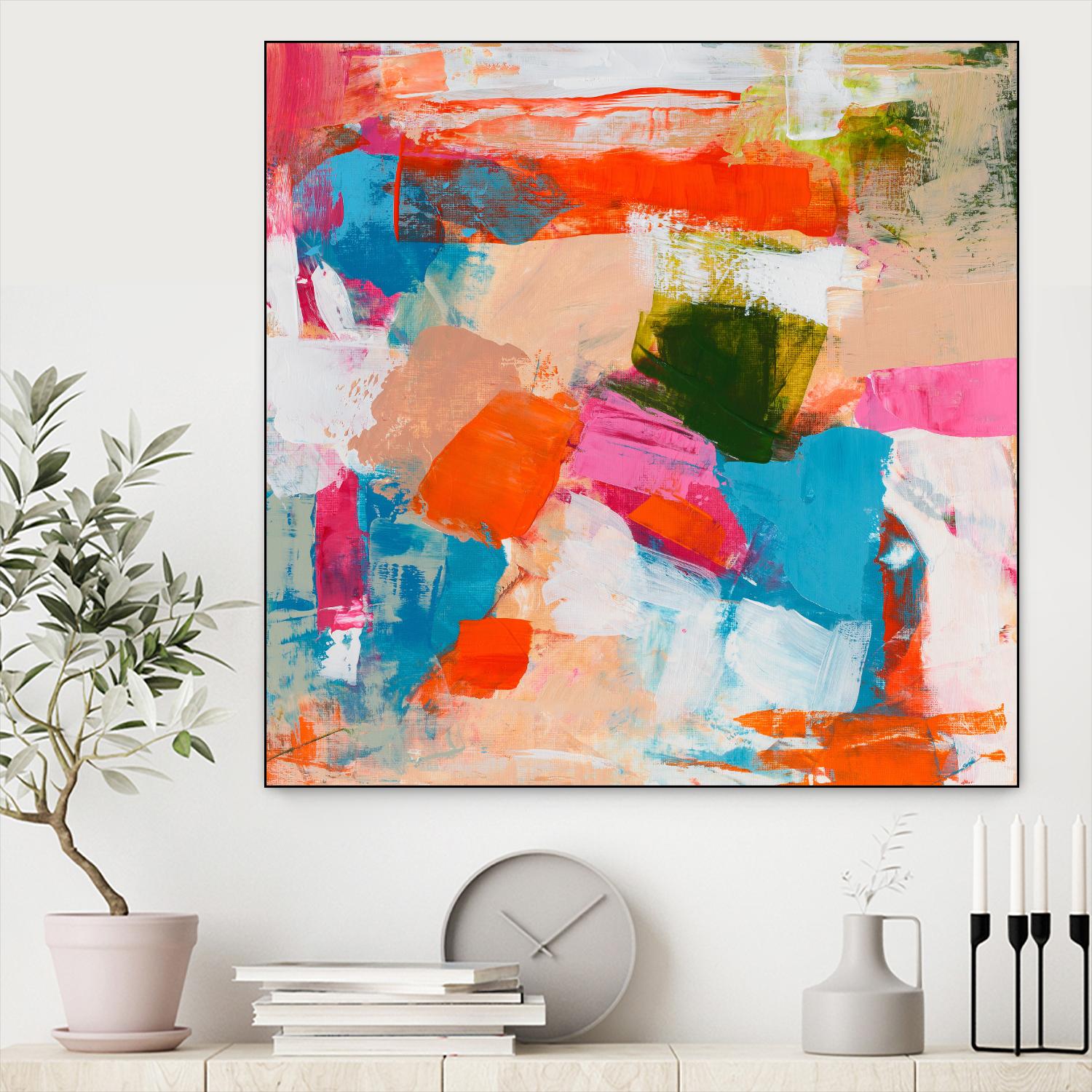 Immersed Sequence II by Tracy Lynn Pristas on GIANT ART - multicolor abstracts; contemporary