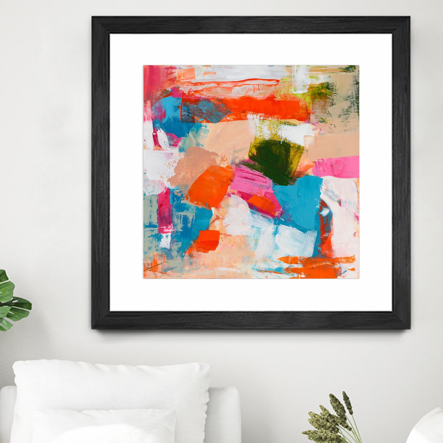 Immersed Sequence II by Tracy Lynn Pristas on GIANT ART - multicolor abstracts; contemporary
