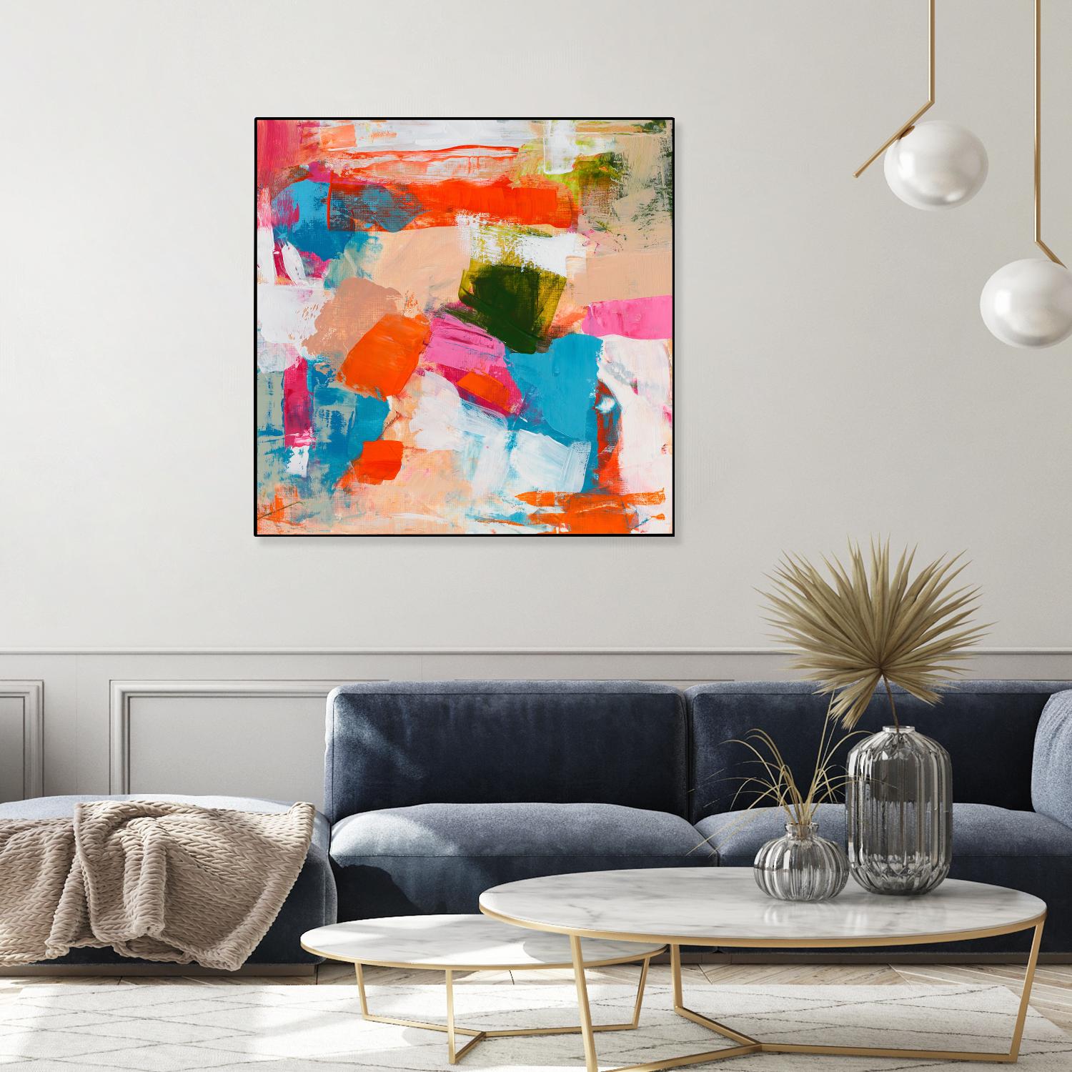 Immersed Sequence II by Tracy Lynn Pristas on GIANT ART - multicolor abstracts; contemporary
