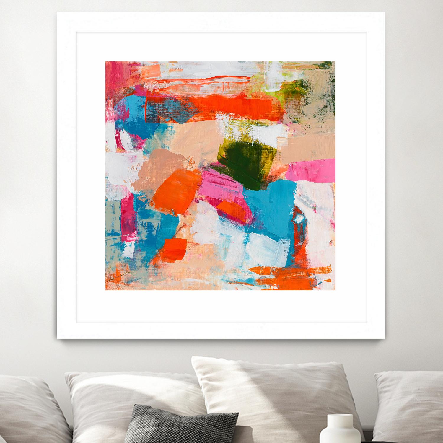Immersed Sequence II by Tracy Lynn Pristas on GIANT ART - multicolor abstracts; contemporary