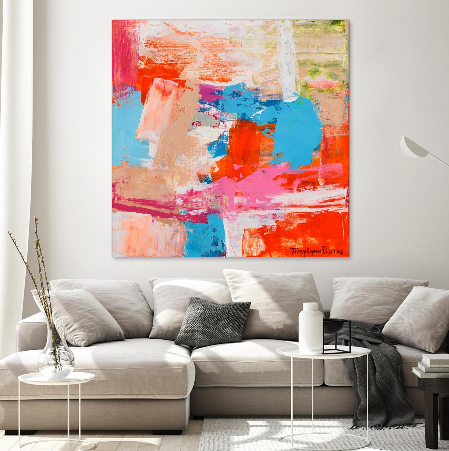 Immersed Sequence III by Tracy Lynn Pristas on GIANT ART - multicolor abstracts; contemporary