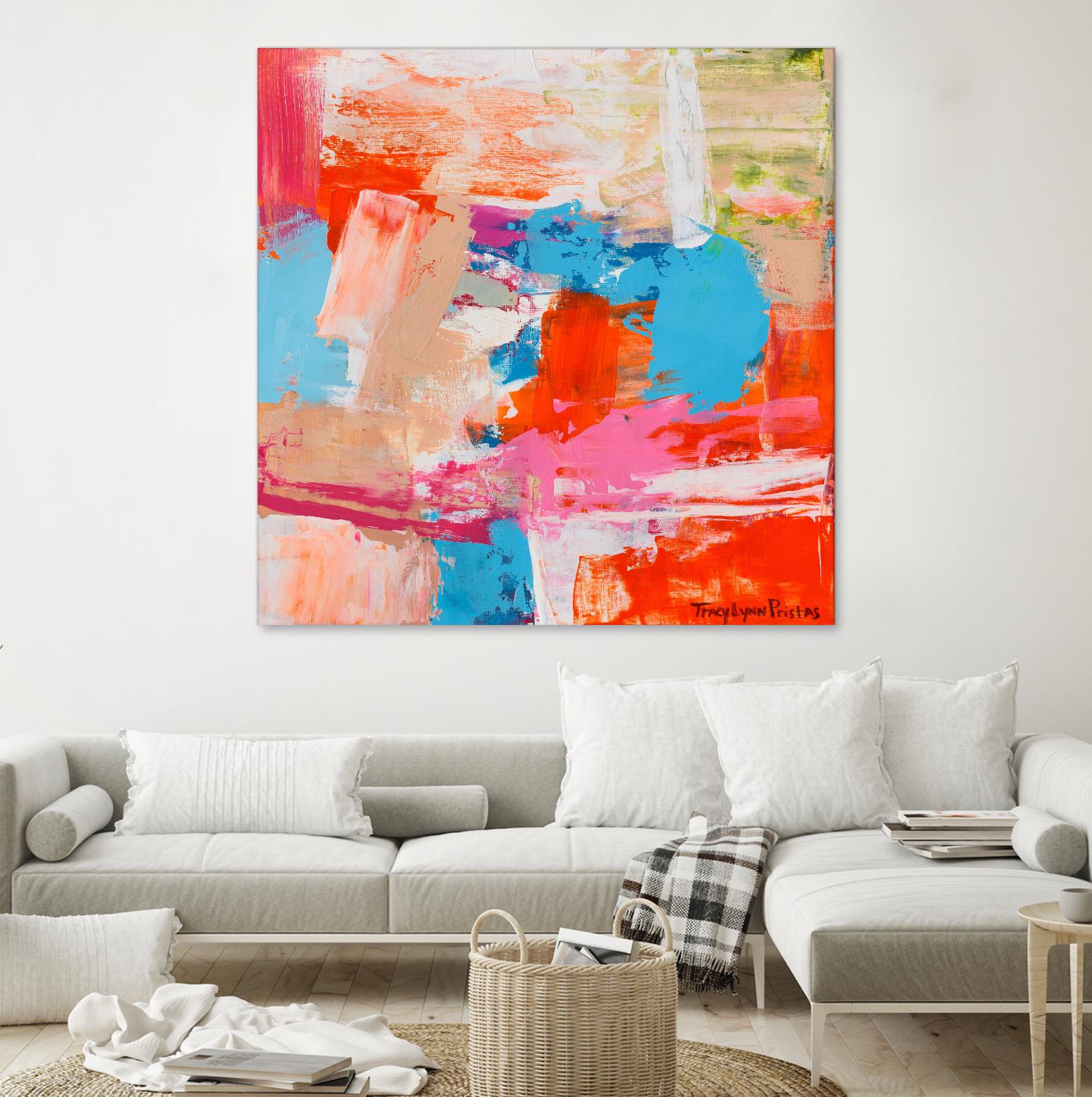 Immersed Sequence III by Tracy Lynn Pristas on GIANT ART - multicolor abstracts; contemporary