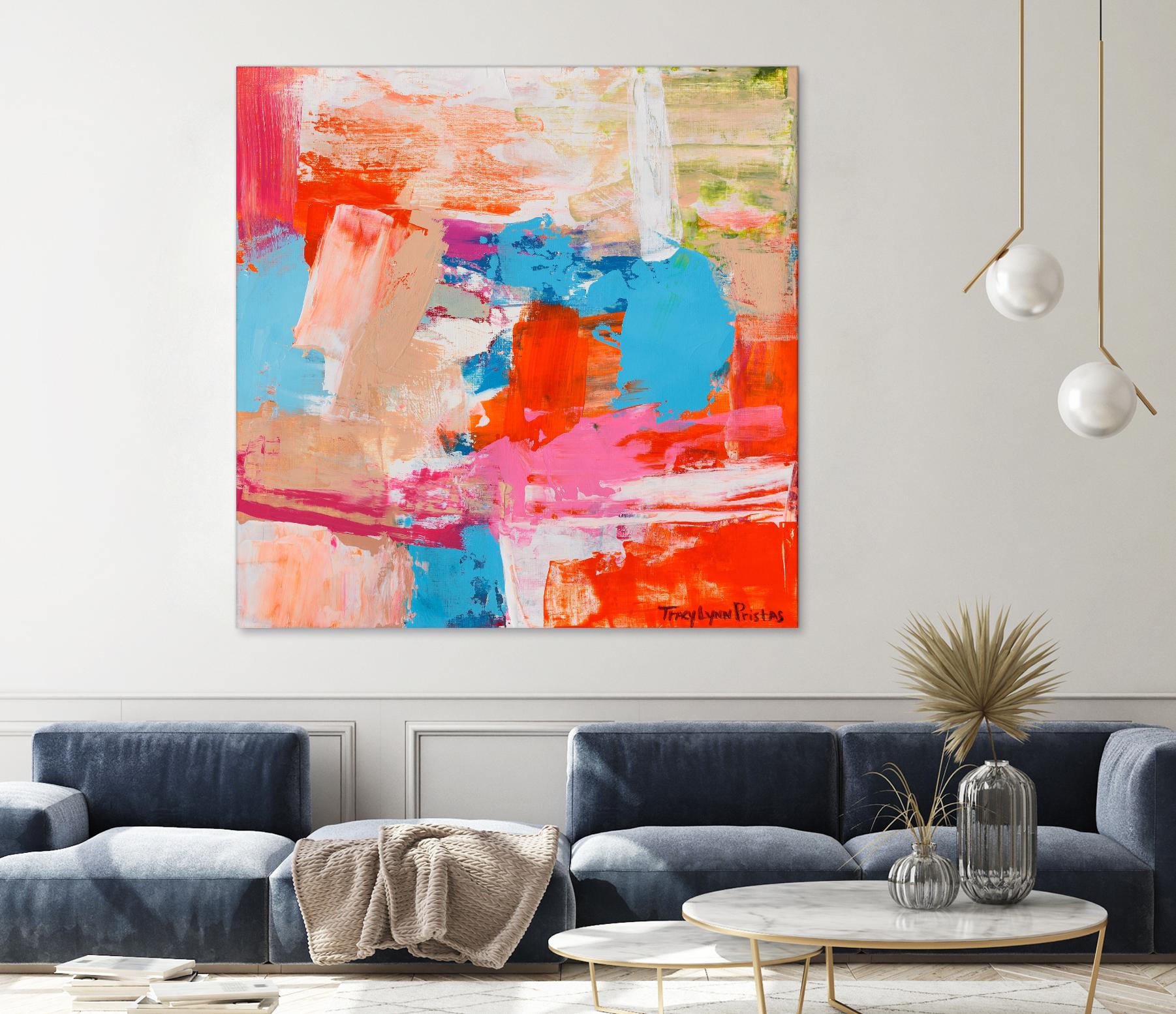 Immersed Sequence III by Tracy Lynn Pristas on GIANT ART - multicolor abstracts; contemporary