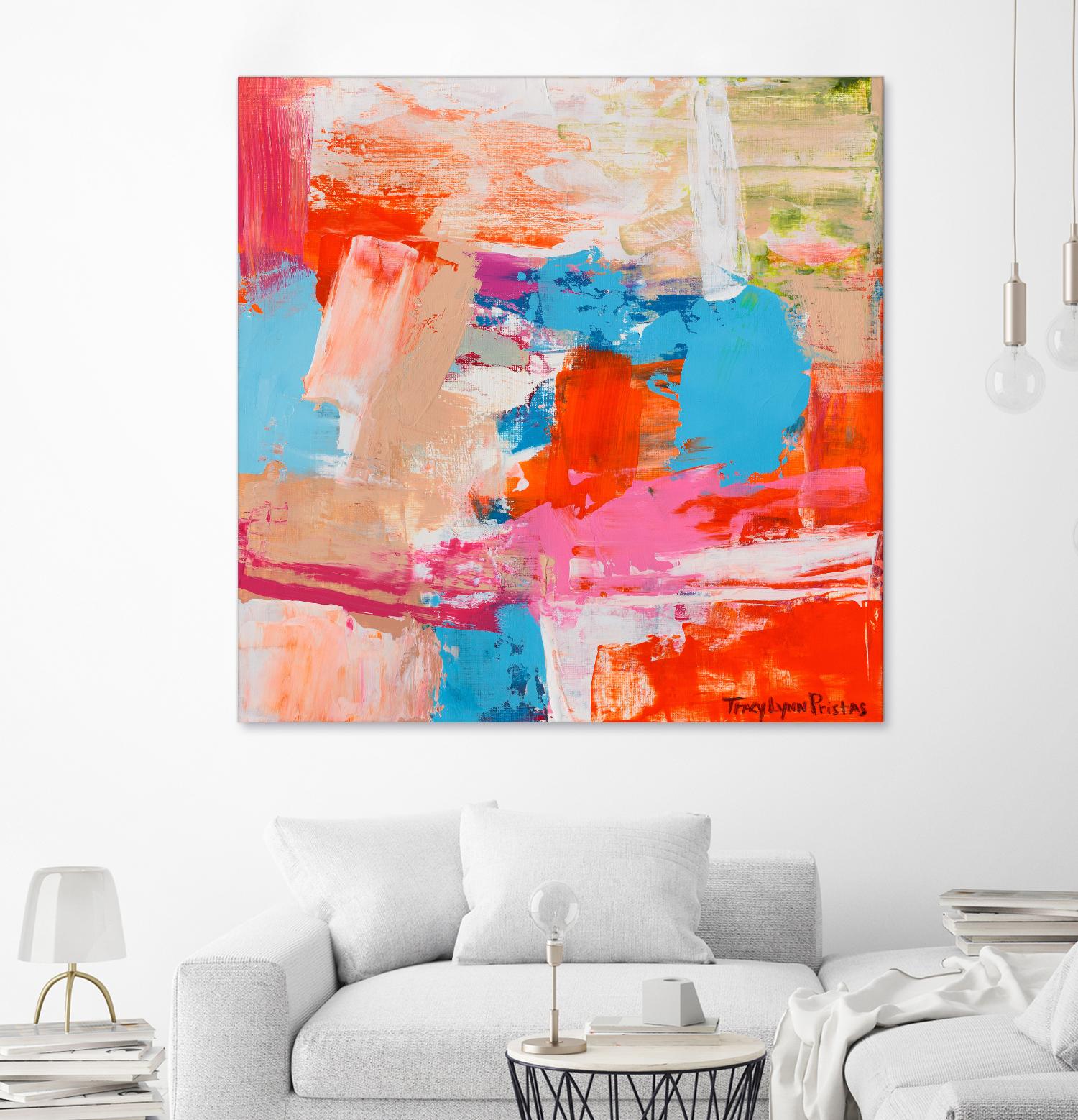 Immersed Sequence III by Tracy Lynn Pristas on GIANT ART - multicolor abstracts; contemporary