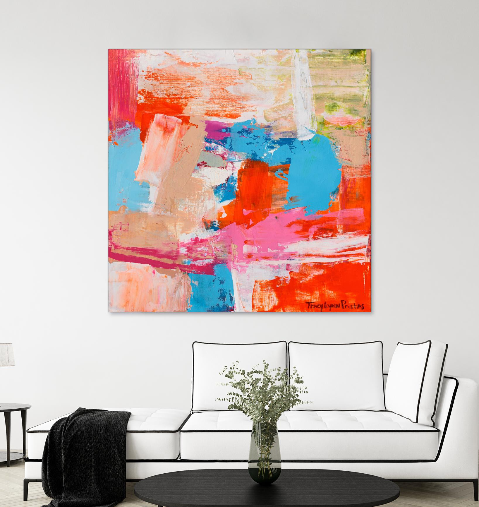 Immersed Sequence III by Tracy Lynn Pristas on GIANT ART - multicolor abstracts; contemporary
