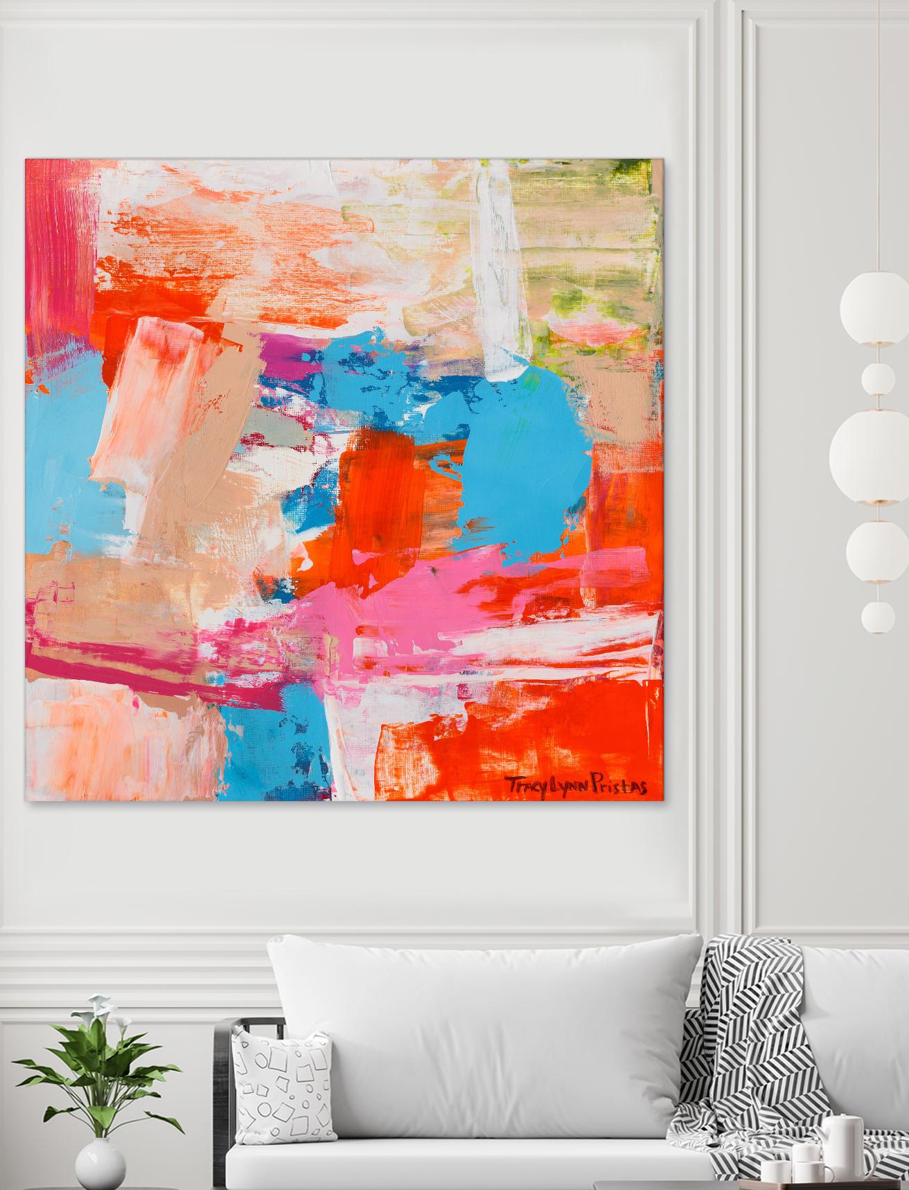 Immersed Sequence III by Tracy Lynn Pristas on GIANT ART - multicolor abstracts; contemporary