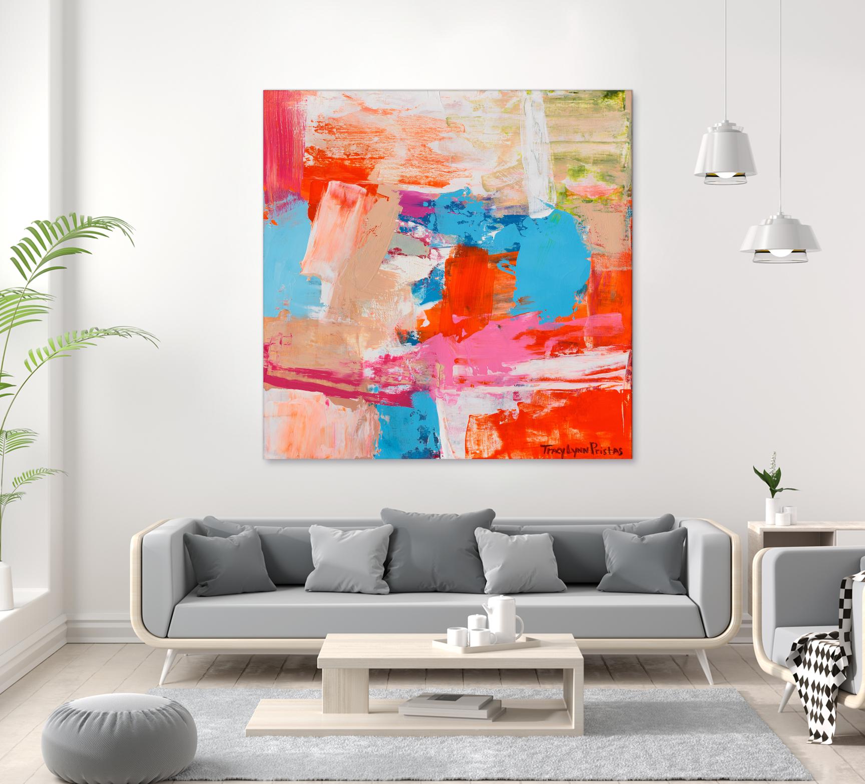 Immersed Sequence III by Tracy Lynn Pristas on GIANT ART - multicolor abstracts; contemporary
