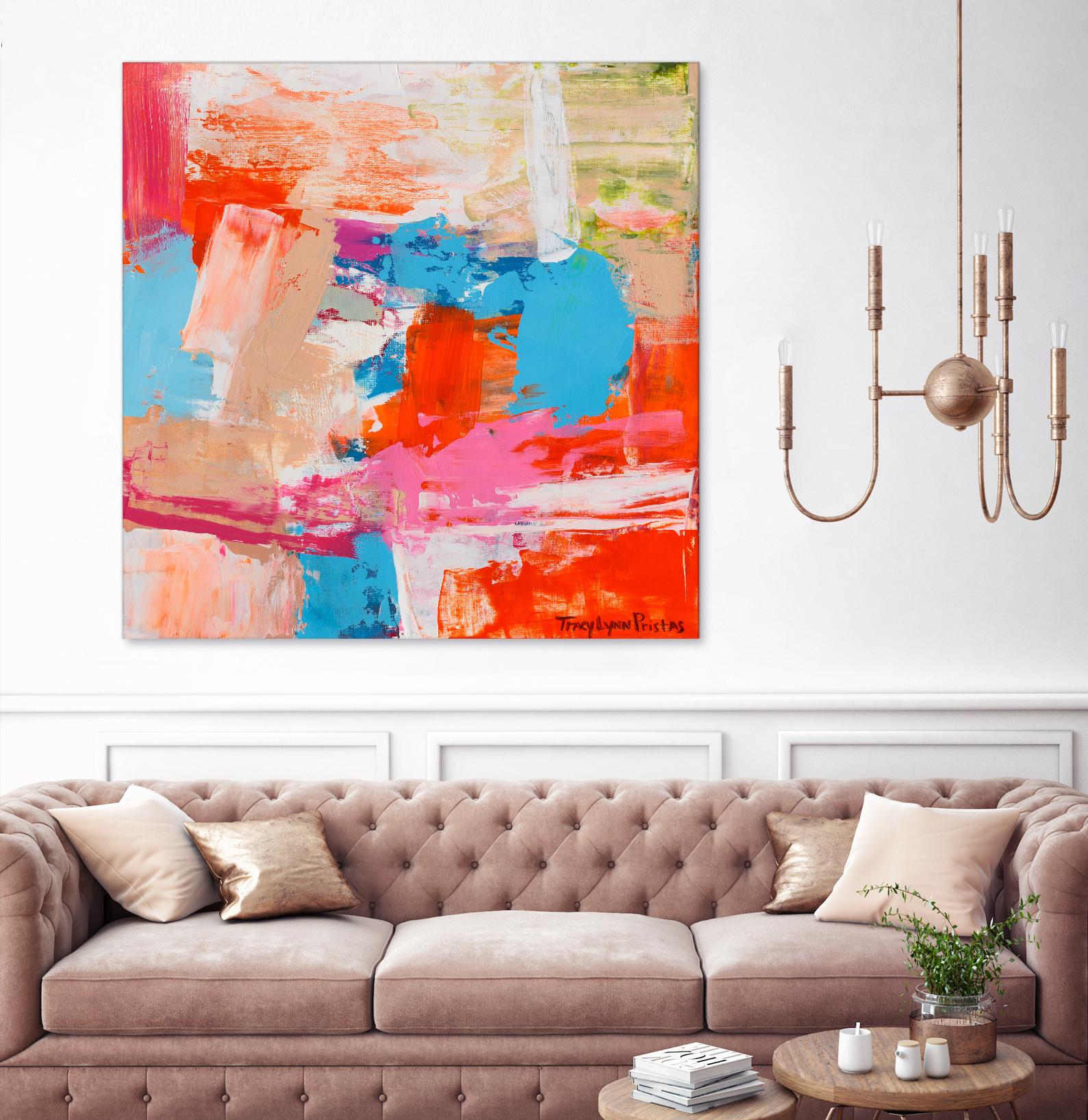 Immersed Sequence III by Tracy Lynn Pristas on GIANT ART - multicolor abstracts; contemporary