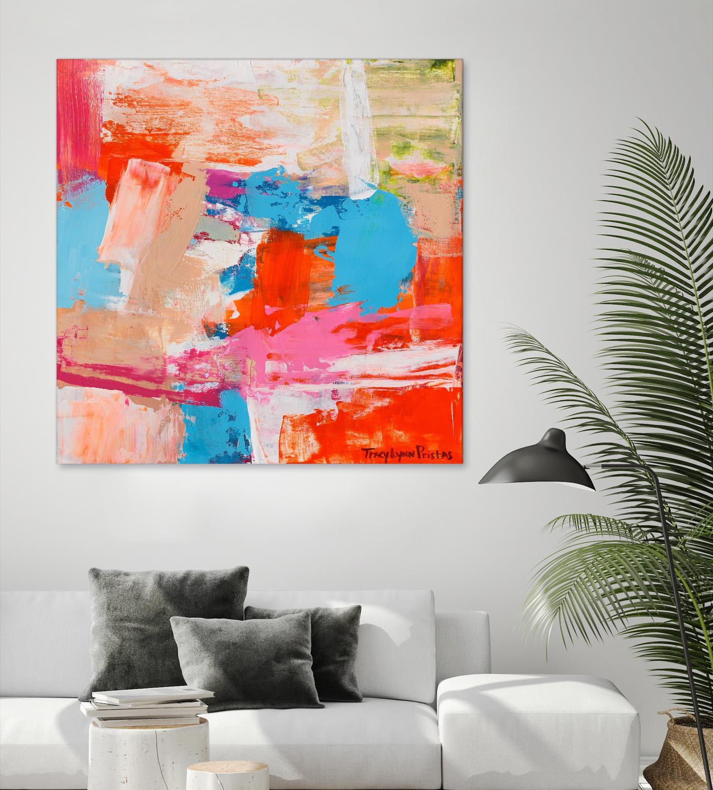 Immersed Sequence III by Tracy Lynn Pristas on GIANT ART - multicolor abstracts; contemporary