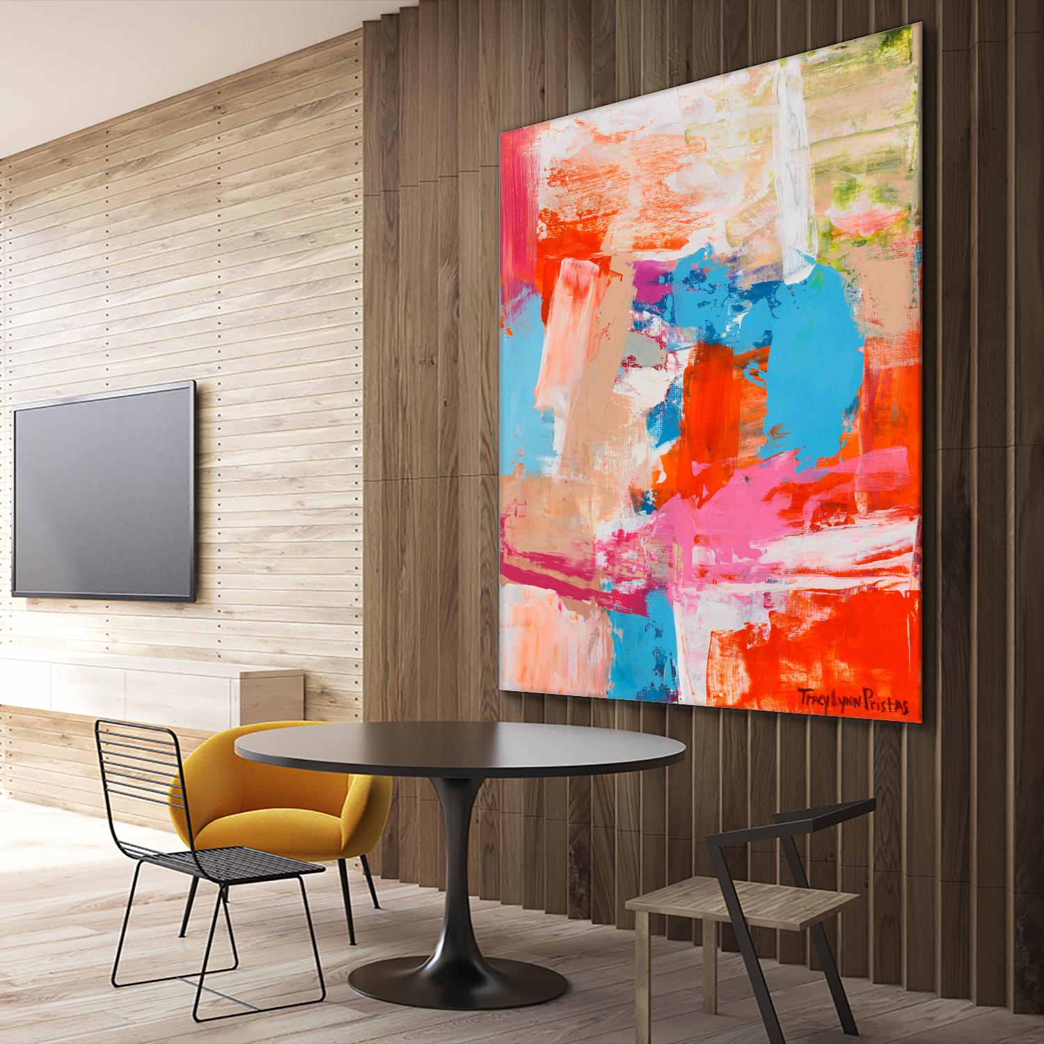 Immersed Sequence III by Tracy Lynn Pristas on GIANT ART - multicolor abstracts; contemporary