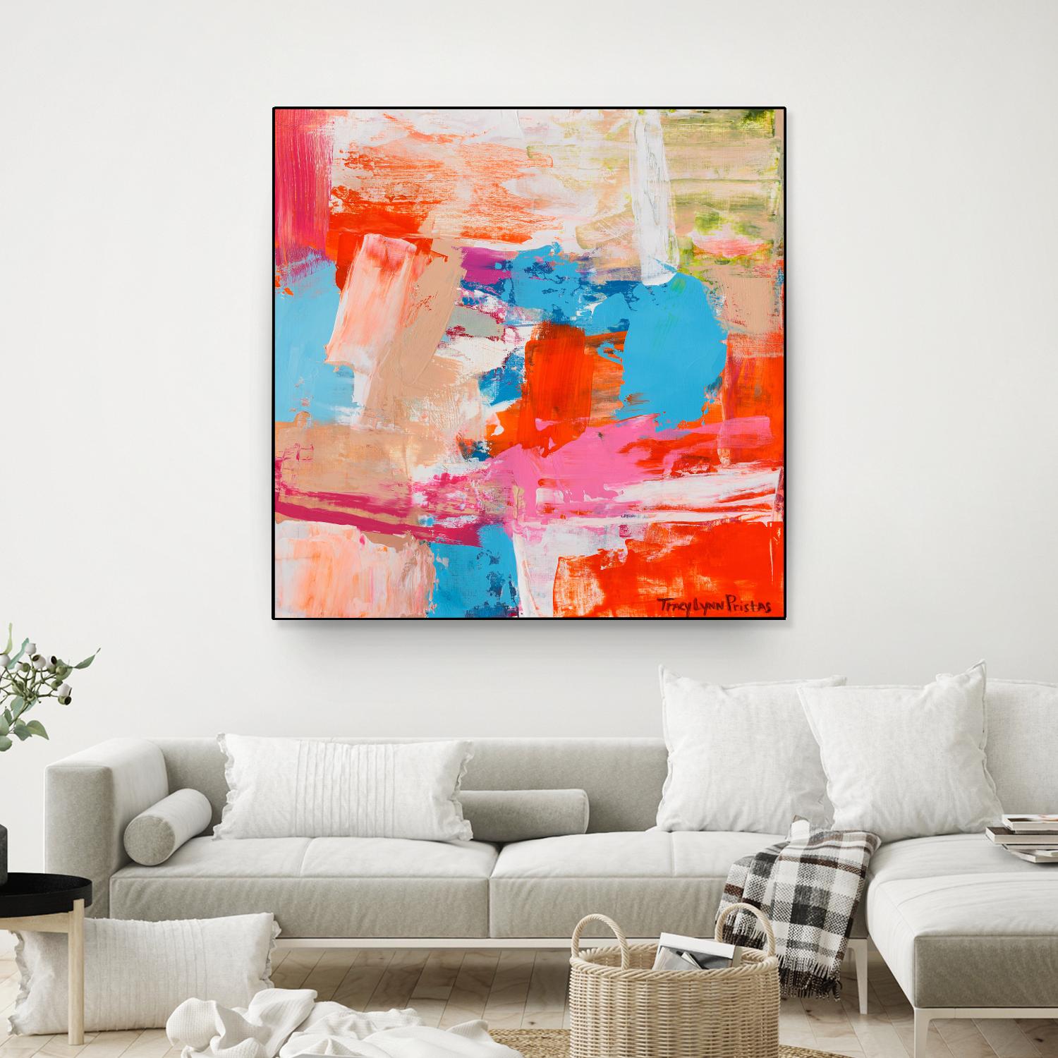 Immersed Sequence III by Tracy Lynn Pristas on GIANT ART - multicolor abstracts; contemporary