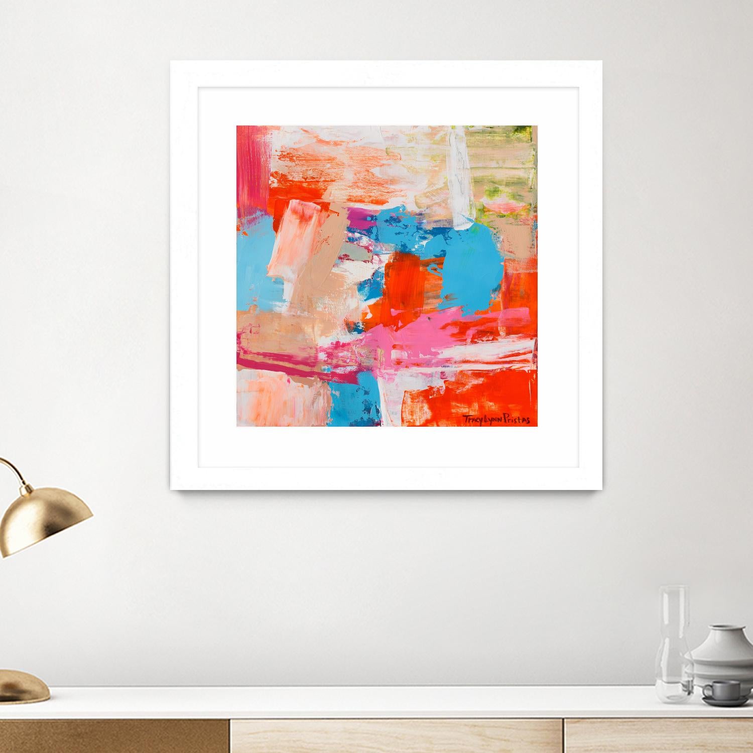 Immersed Sequence III by Tracy Lynn Pristas on GIANT ART - multicolor abstracts; contemporary