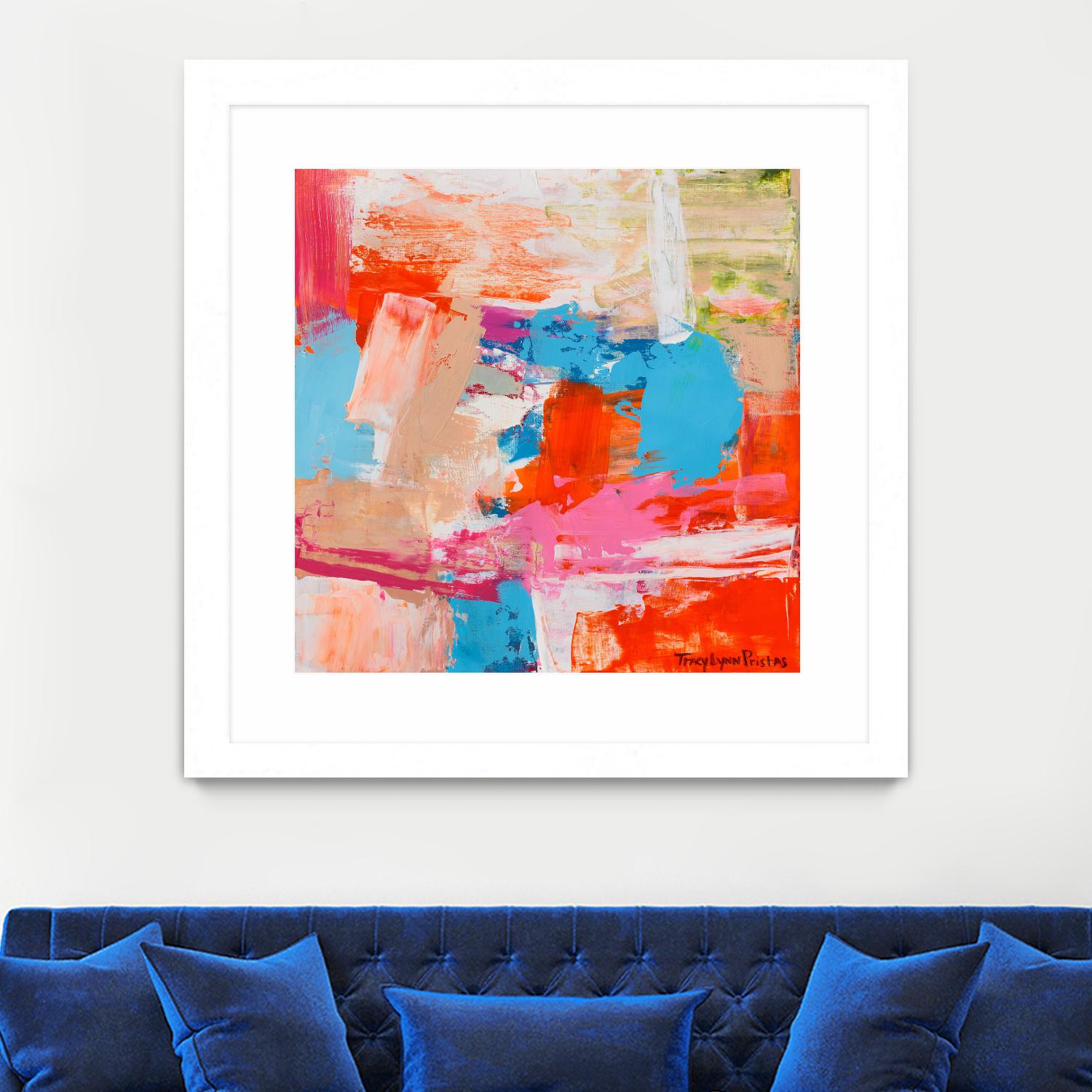 Immersed Sequence III by Tracy Lynn Pristas on GIANT ART - multicolor abstracts; contemporary