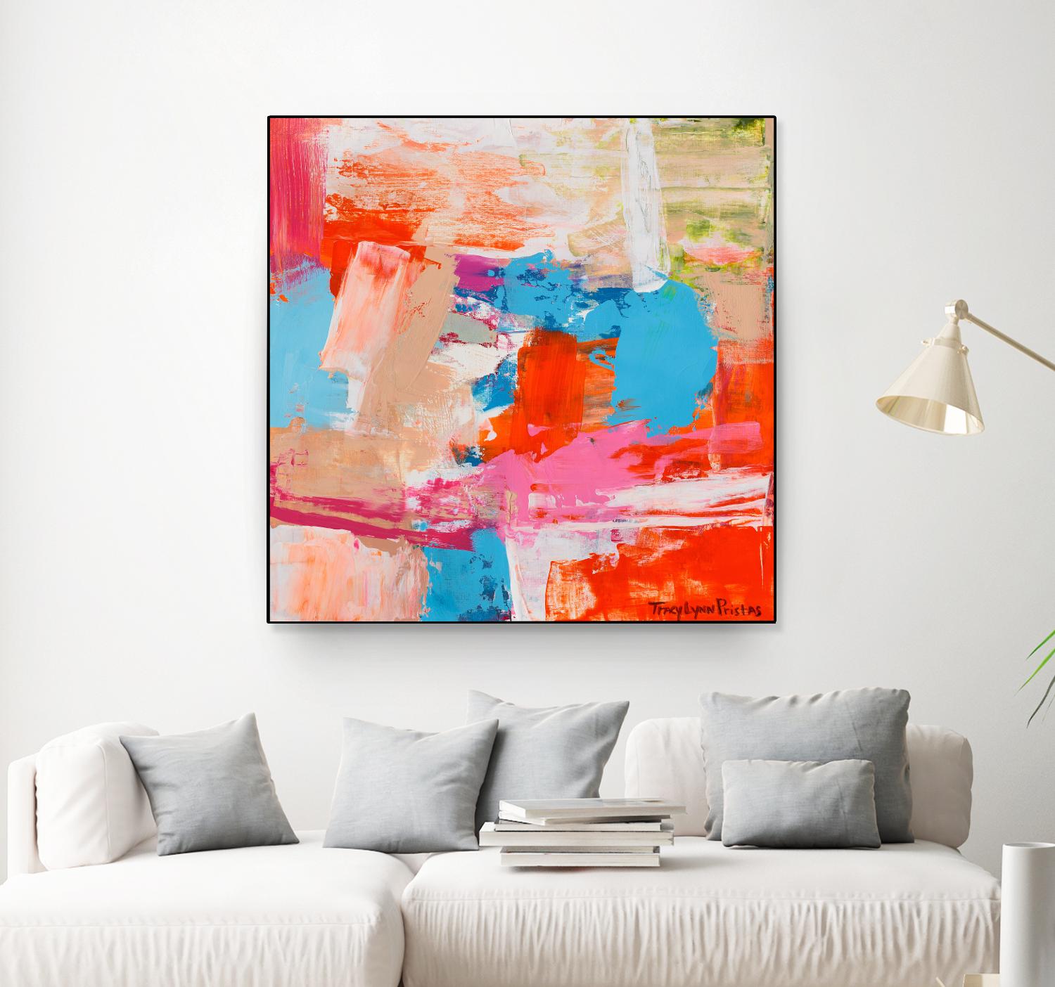 Immersed Sequence III by Tracy Lynn Pristas on GIANT ART - multicolor abstracts; contemporary