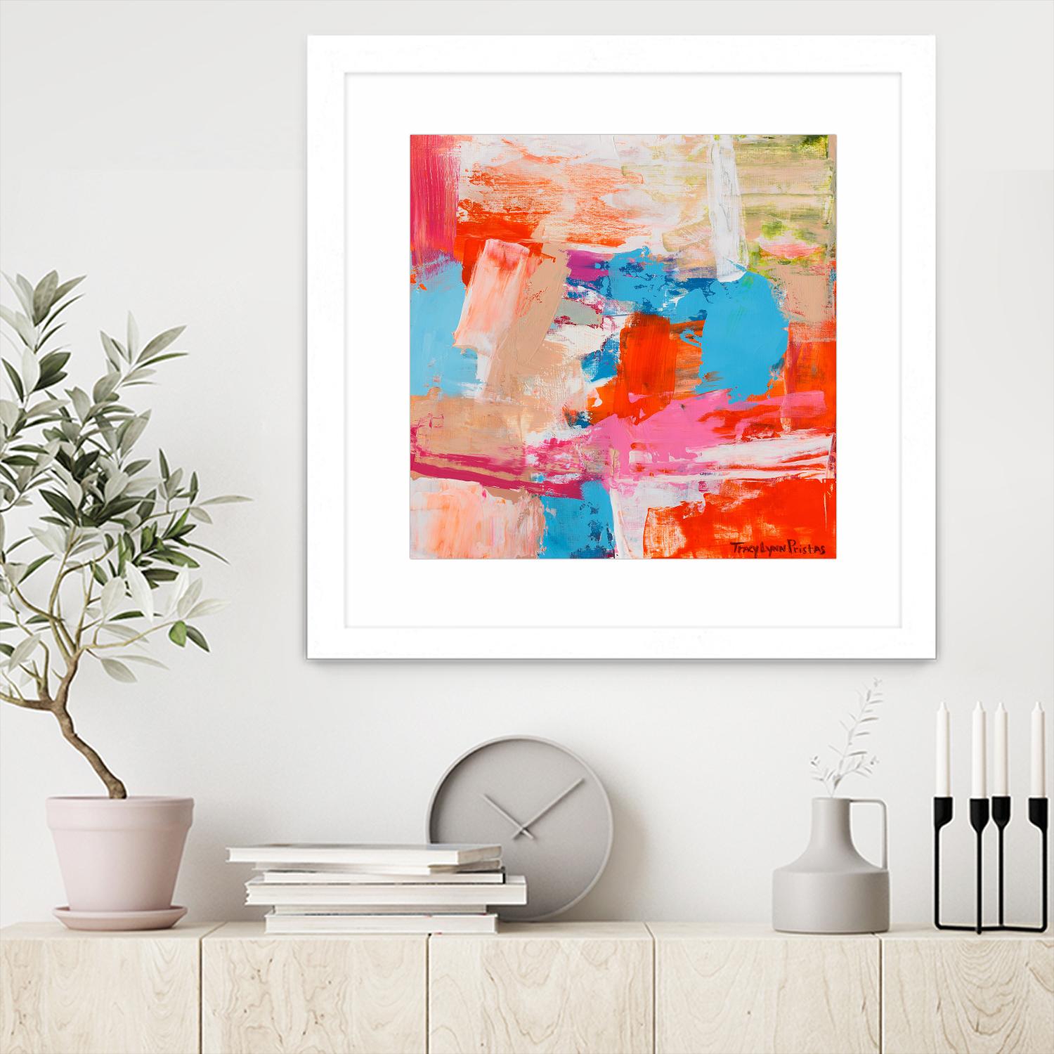 Immersed Sequence III by Tracy Lynn Pristas on GIANT ART - multicolor abstracts; contemporary